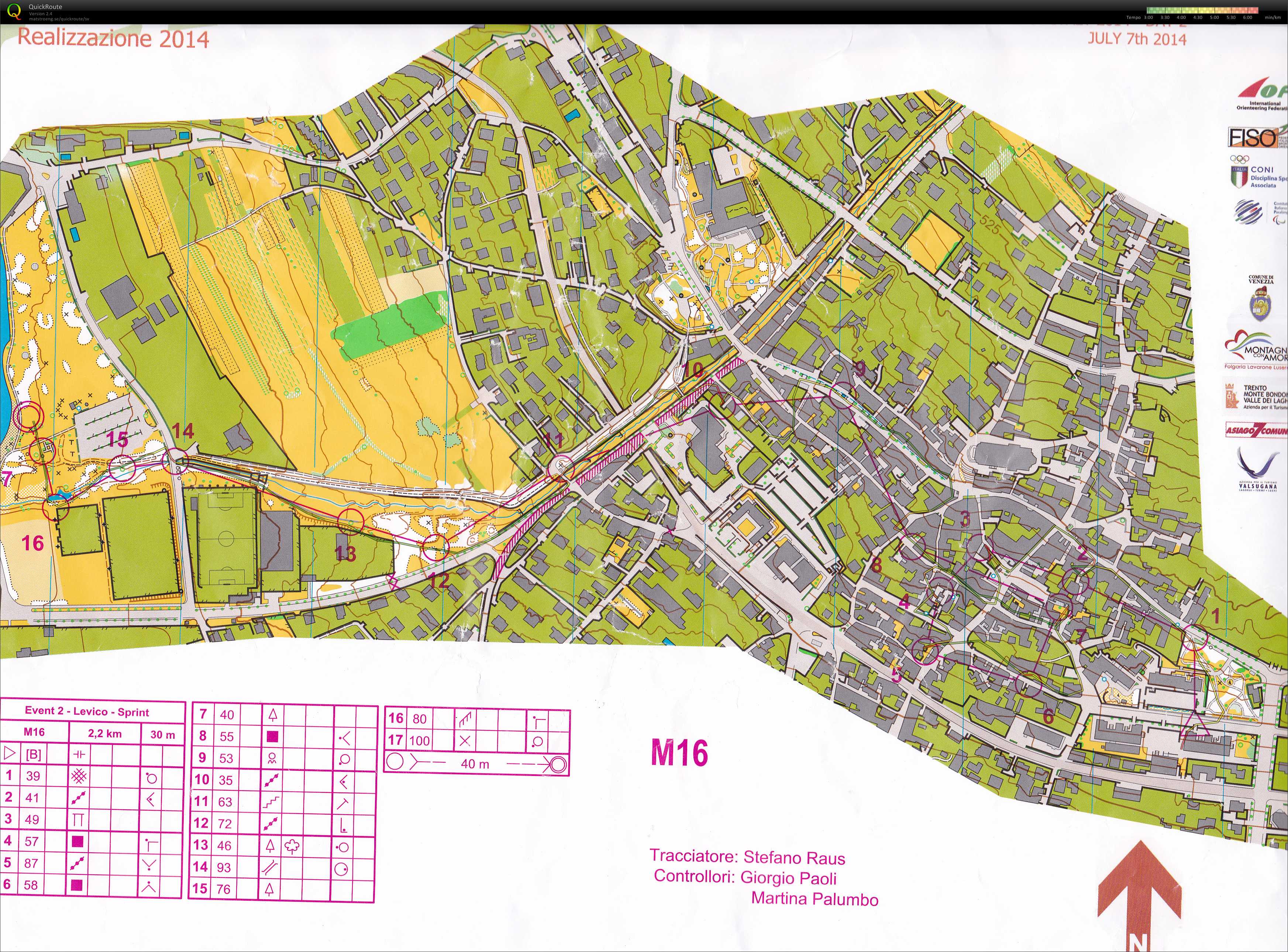 Five Days of Italy dag 2 (2014-07-07)
