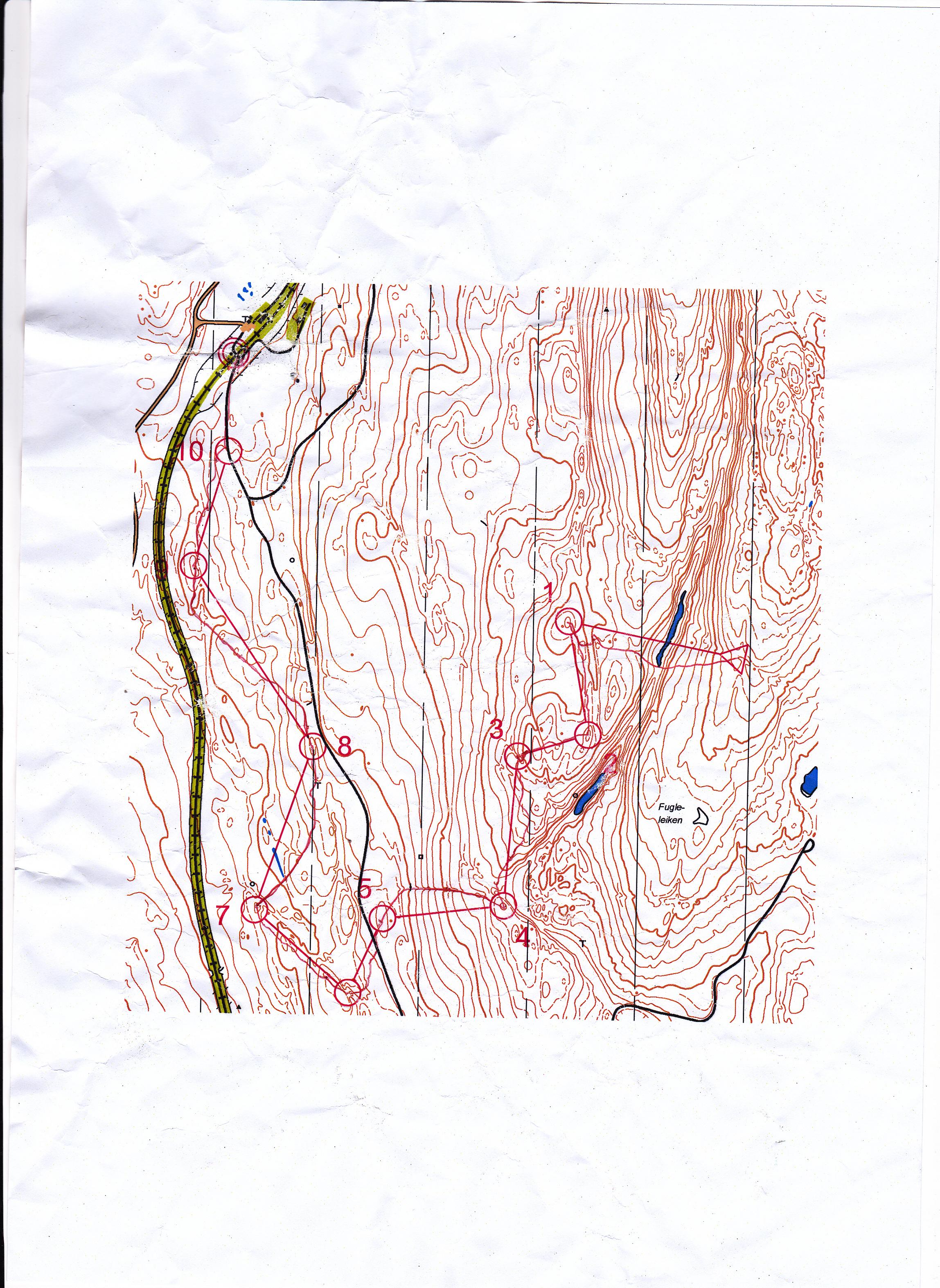 Kurvetrening Sandermosen (14.09.2014)