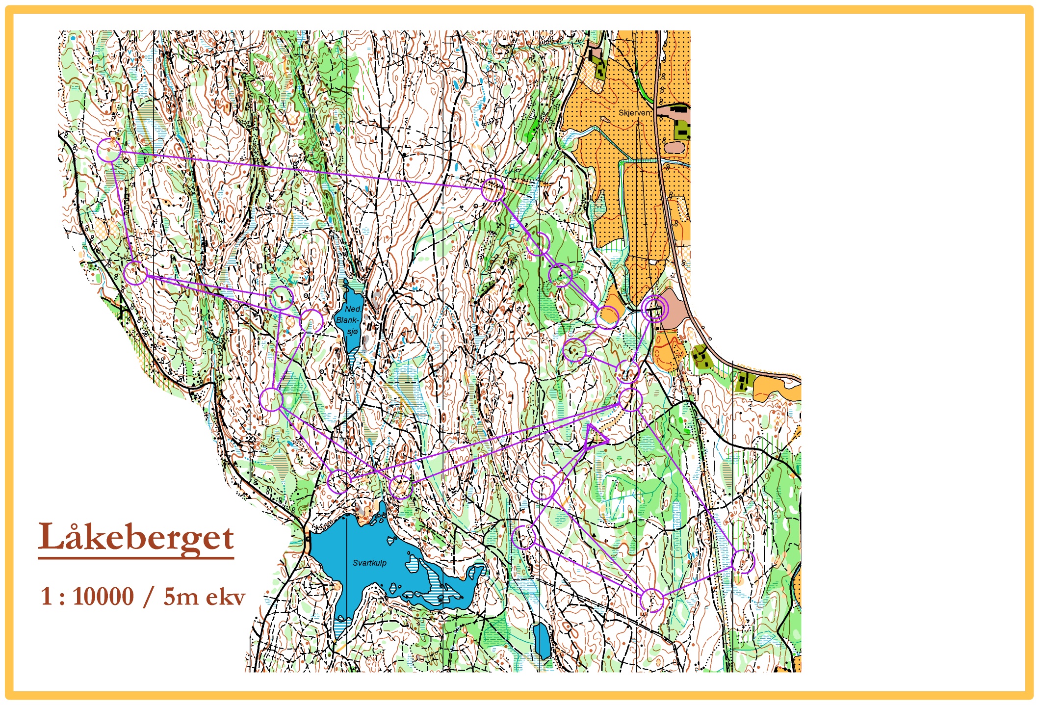 25-manna trening - Lang A-nivå (23.09.2014)