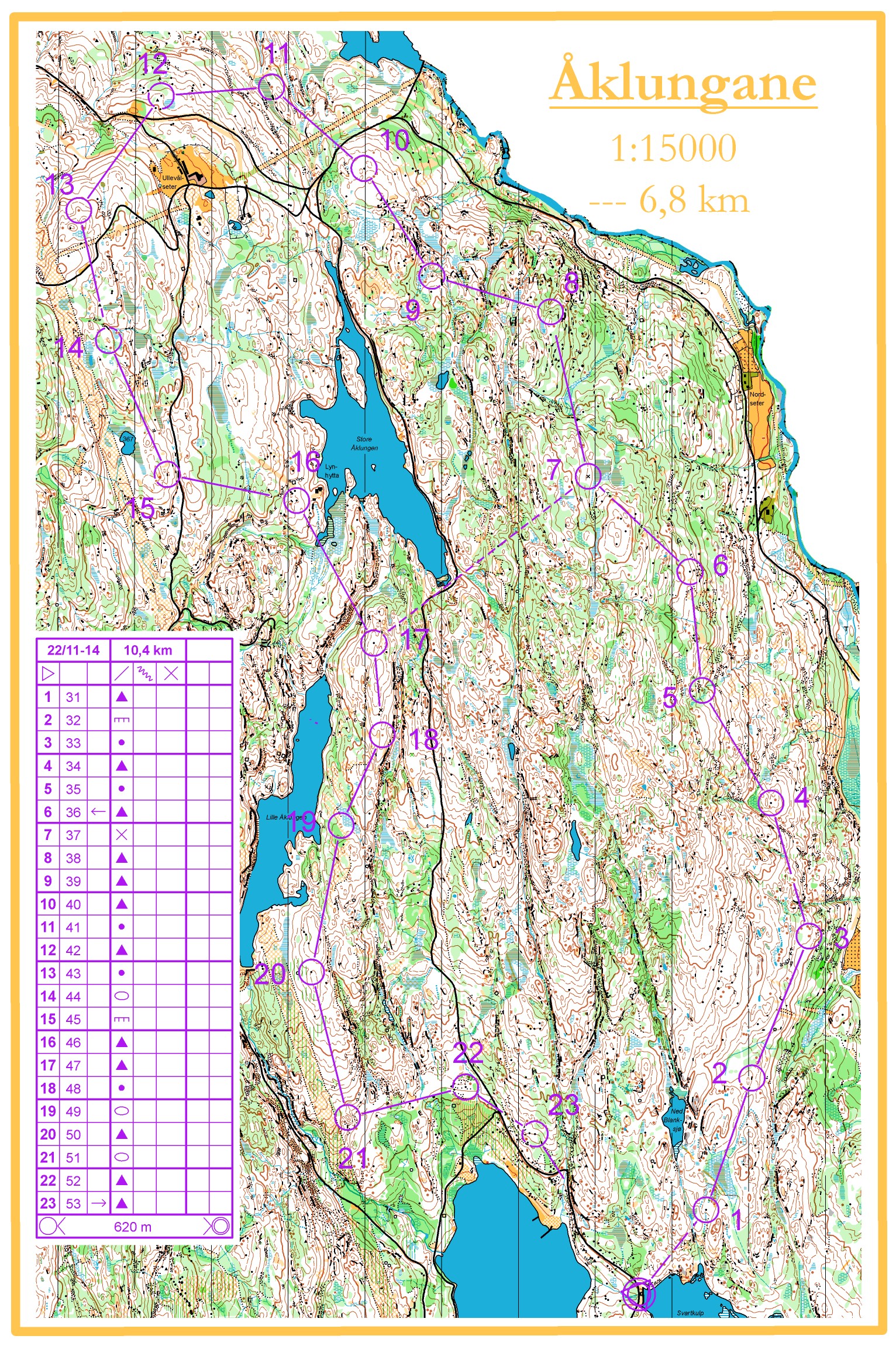 Lørdagslangtur (22.11.2014)