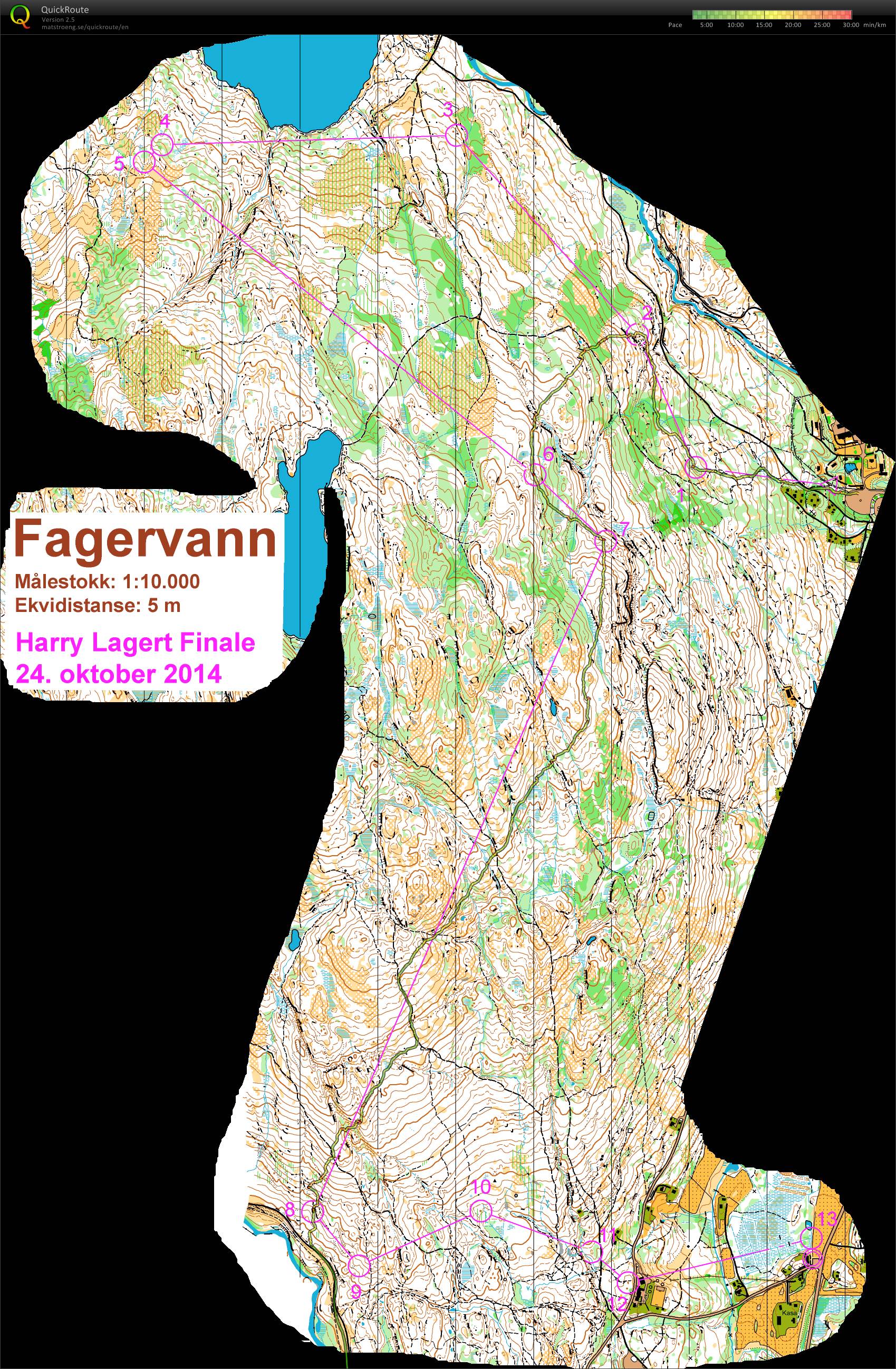 Harry Lagert gjennomløping (2014-11-30)