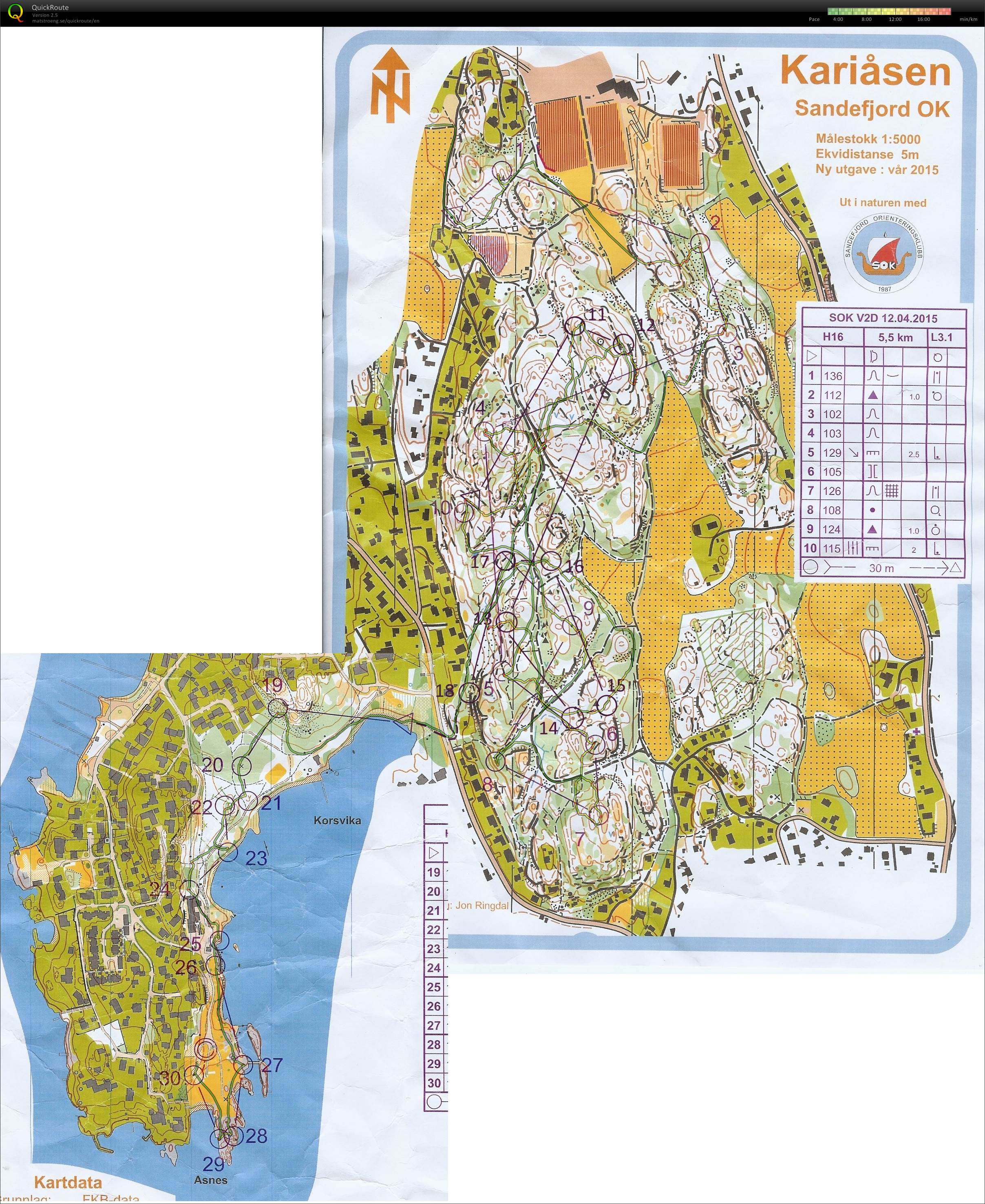 Vestfold 2 dagers dag 2 (12.04.2015)