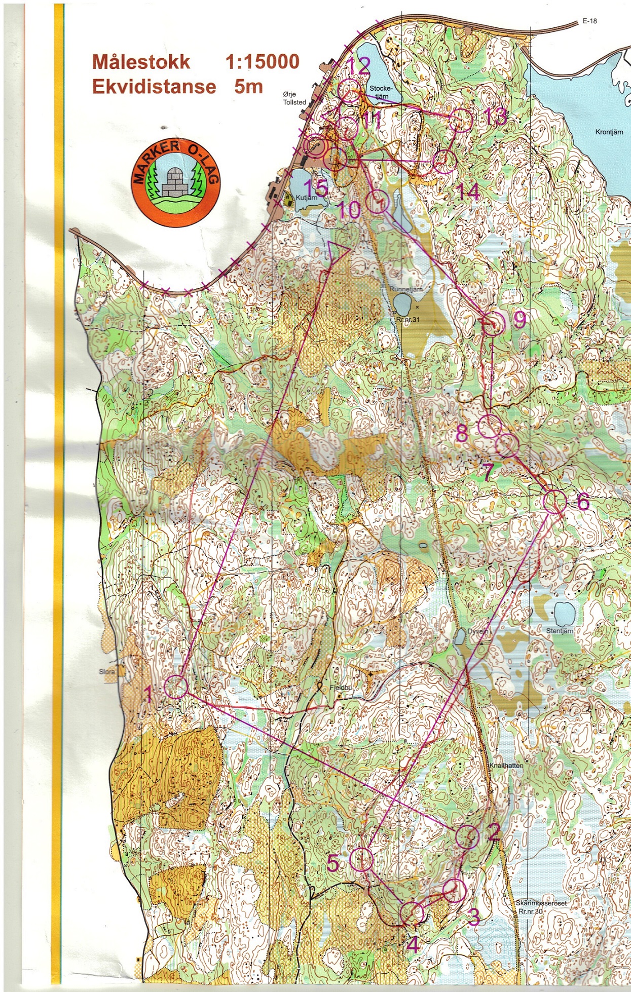 NC 3 Smaaleneløpet (26.04.2015)