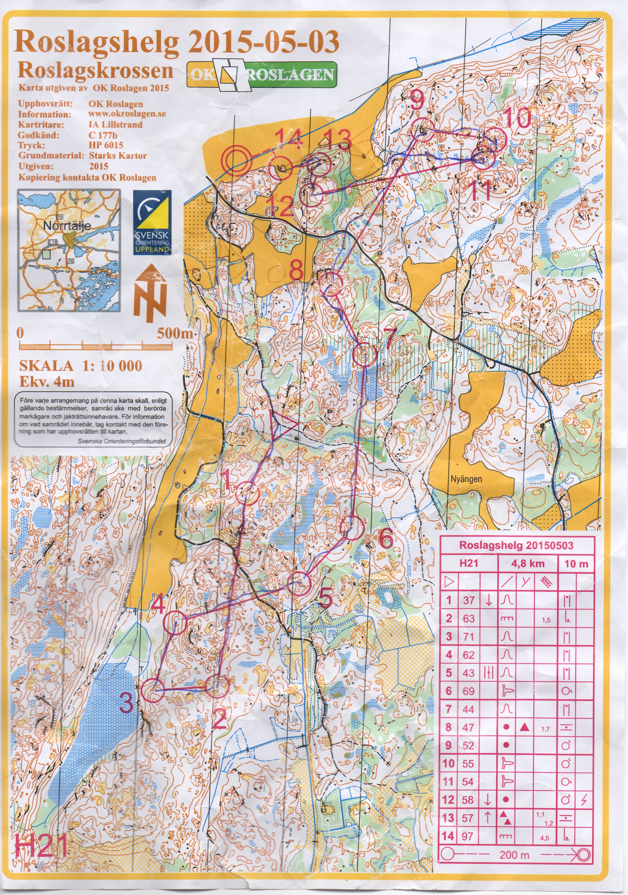 Roslagshelg medel (03.05.2015)