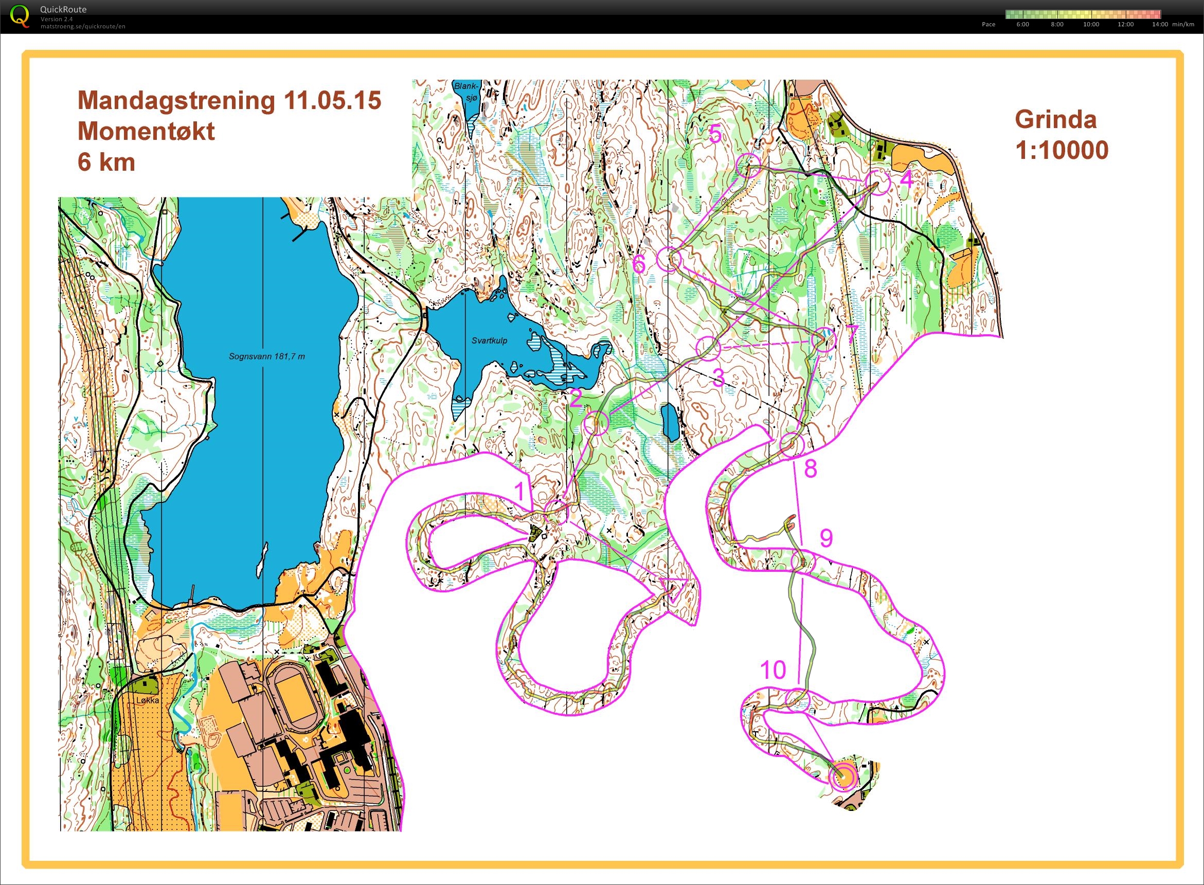 Mandagstrening Grinda (11-05-2015)