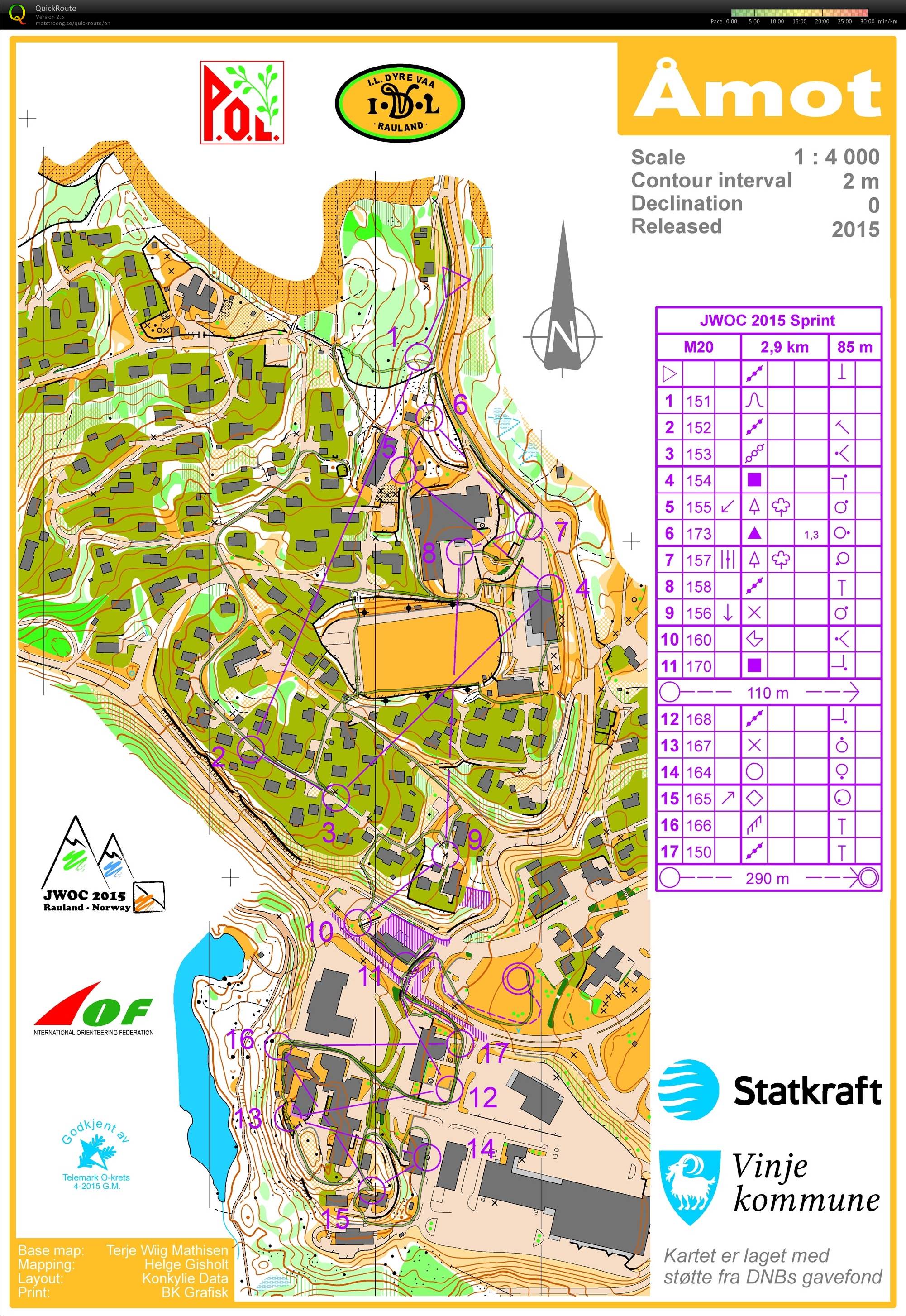 JWOC Open sprint (05.07.2015)