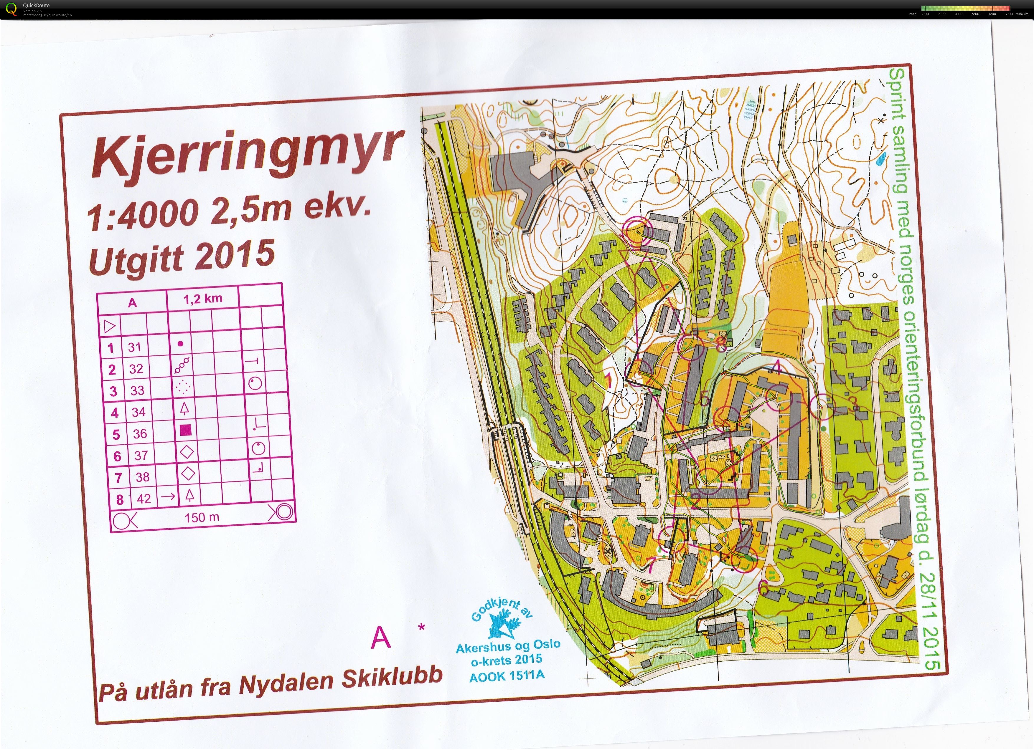 Sprint intervall m. landslaget (28.11.2015)
