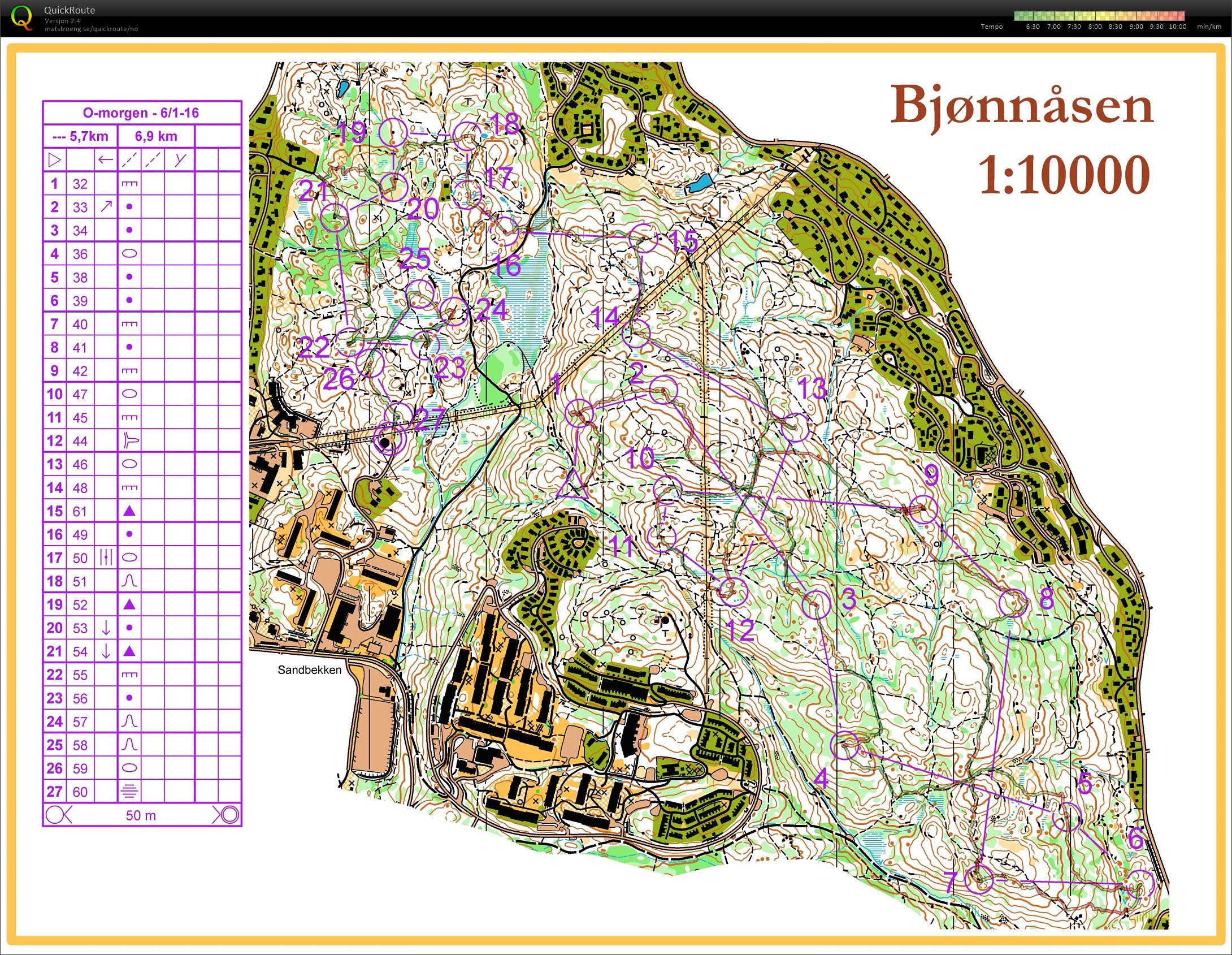 O-morgen - Bjønnåsen (06.01.2016)