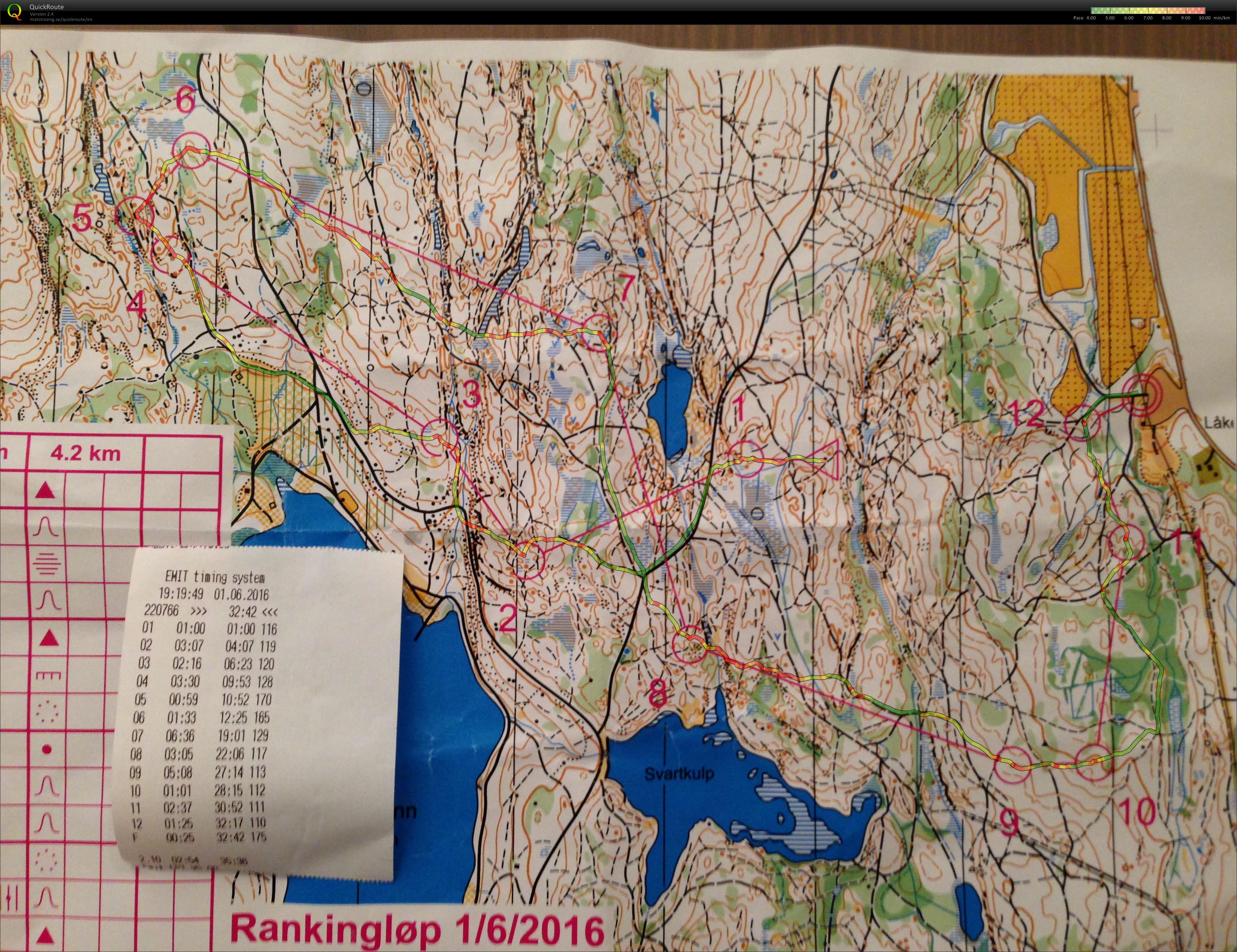 Geoform rankingløp 10 (01.06.2016)