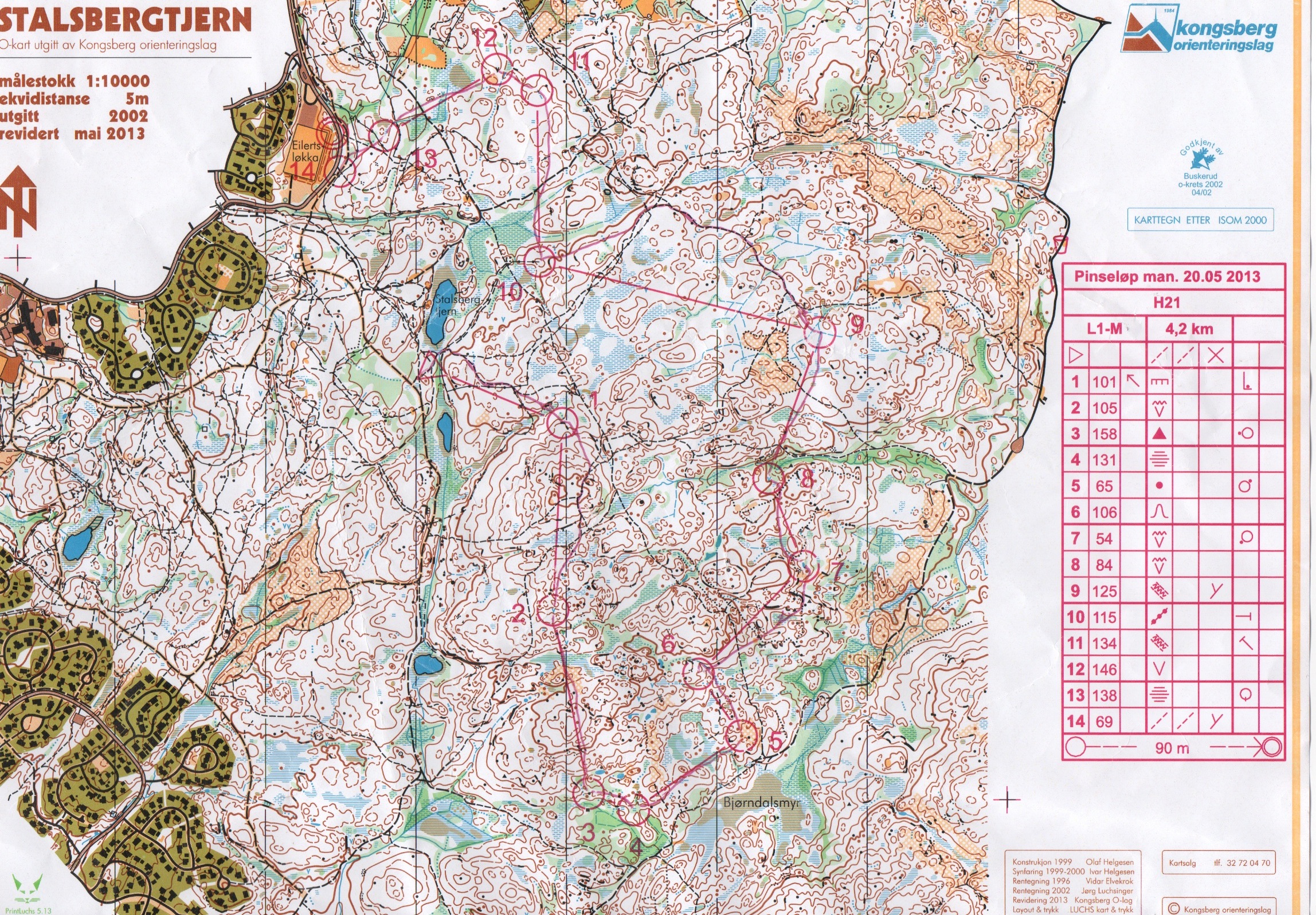 Pinseløp, dag 2 (20.05.2013)