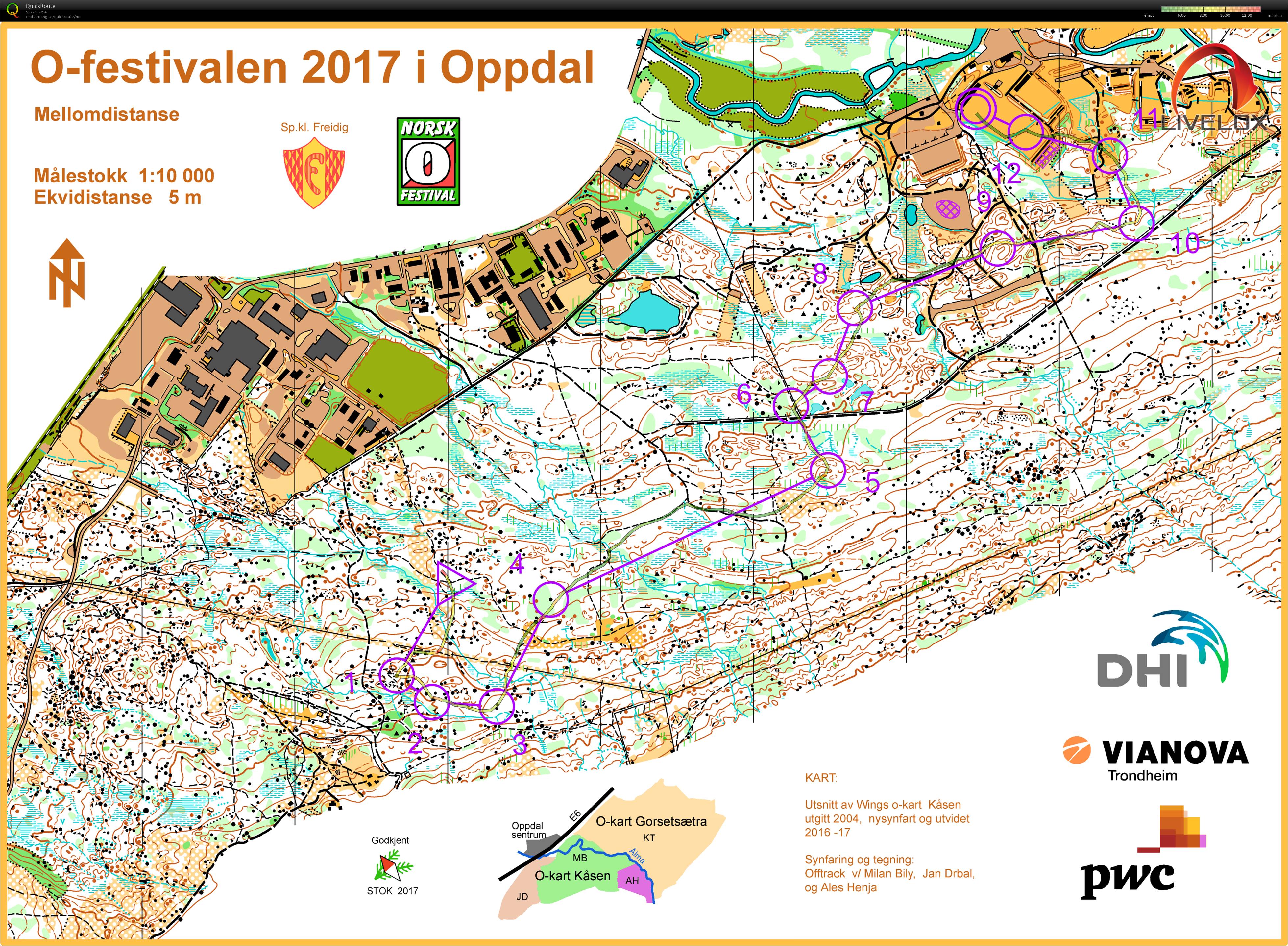 O-festivalen Mellomdistanse (2017-06-25)