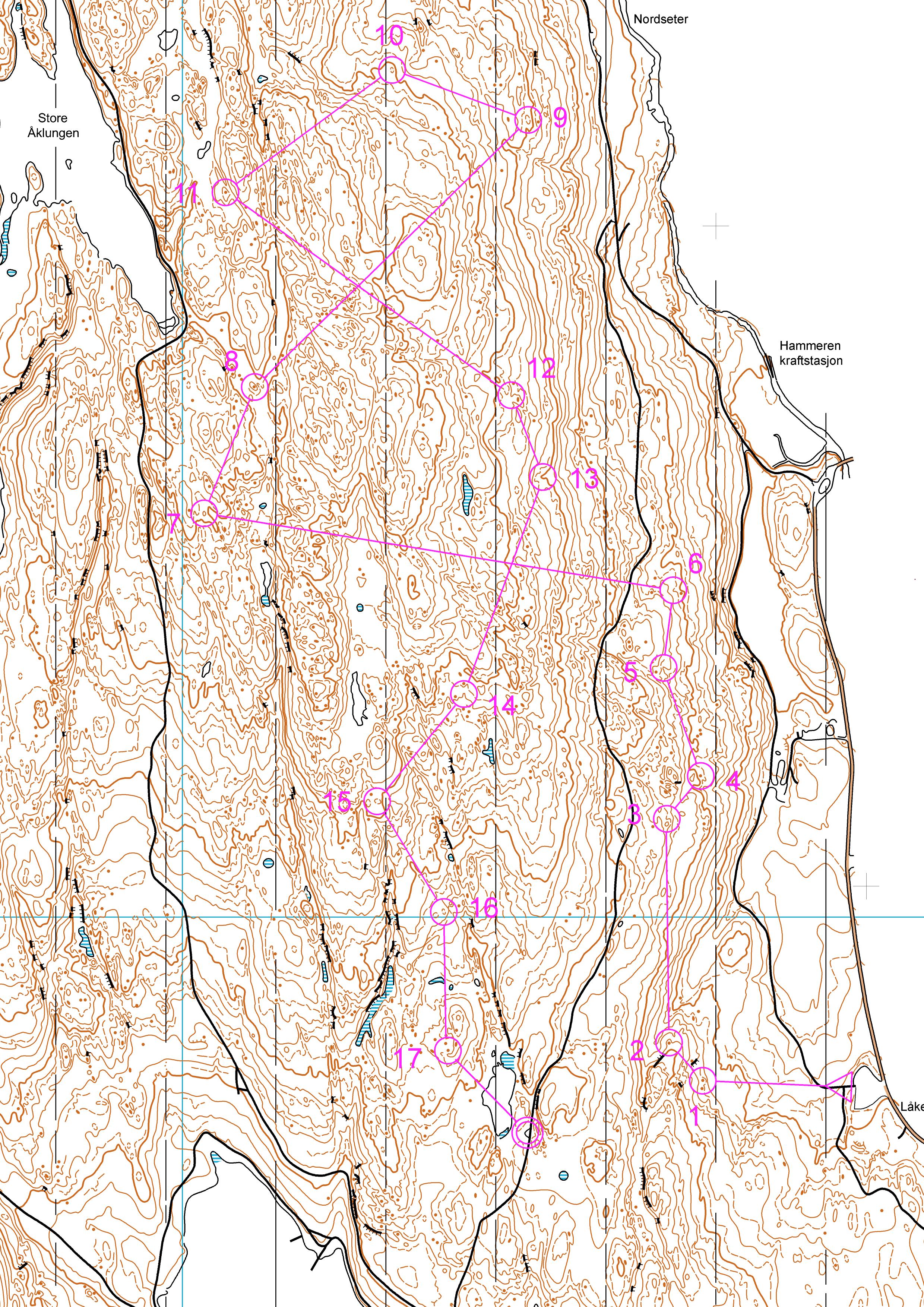 Kurveøkt fra Låkeberget (18/07/2018)