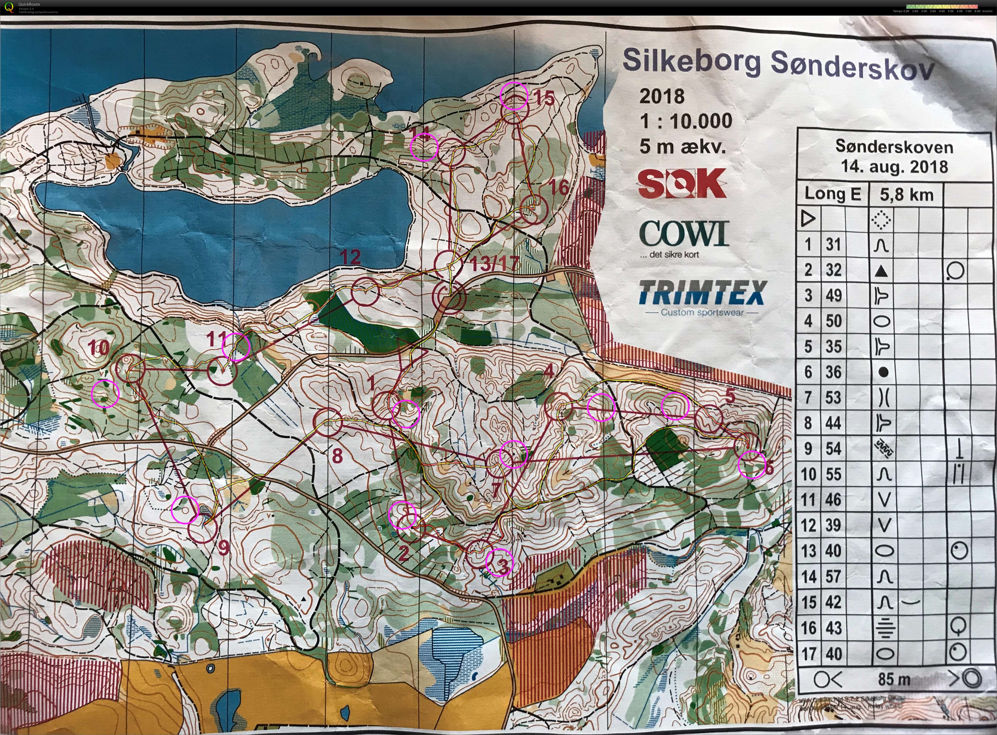 Stafettøkt Sønderskoven (2018-08-14)