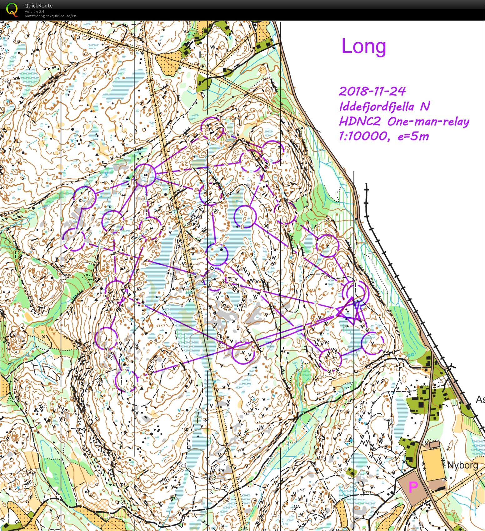 Dansk WOC samling #5 (Høiås Day Cup) (2018-11-24)