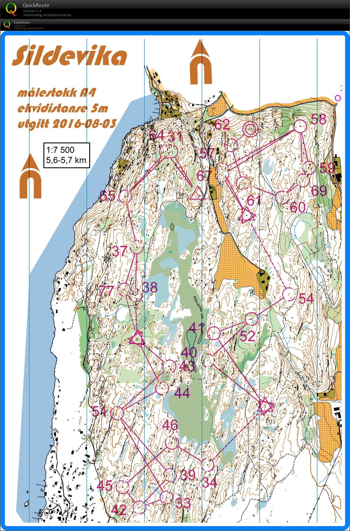 Stafettøkt Sildevika (16.02.2019)