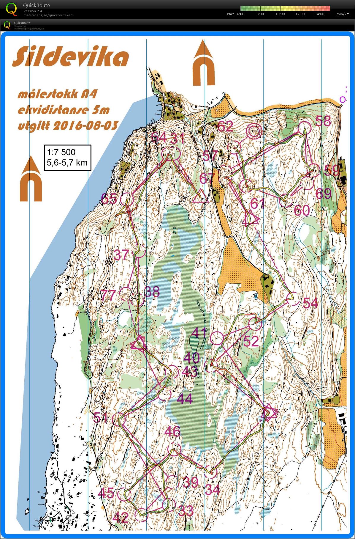 Stafettøkt Sildevika (16.02.2019)