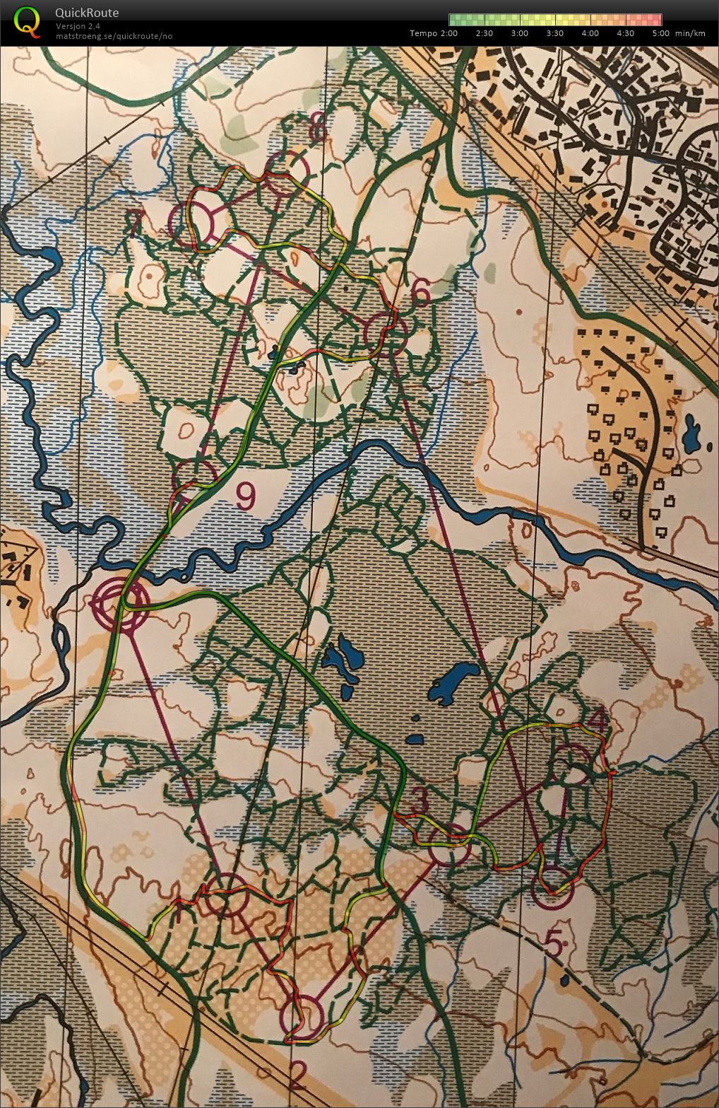 Ski-o sprint A (24/11/2019)