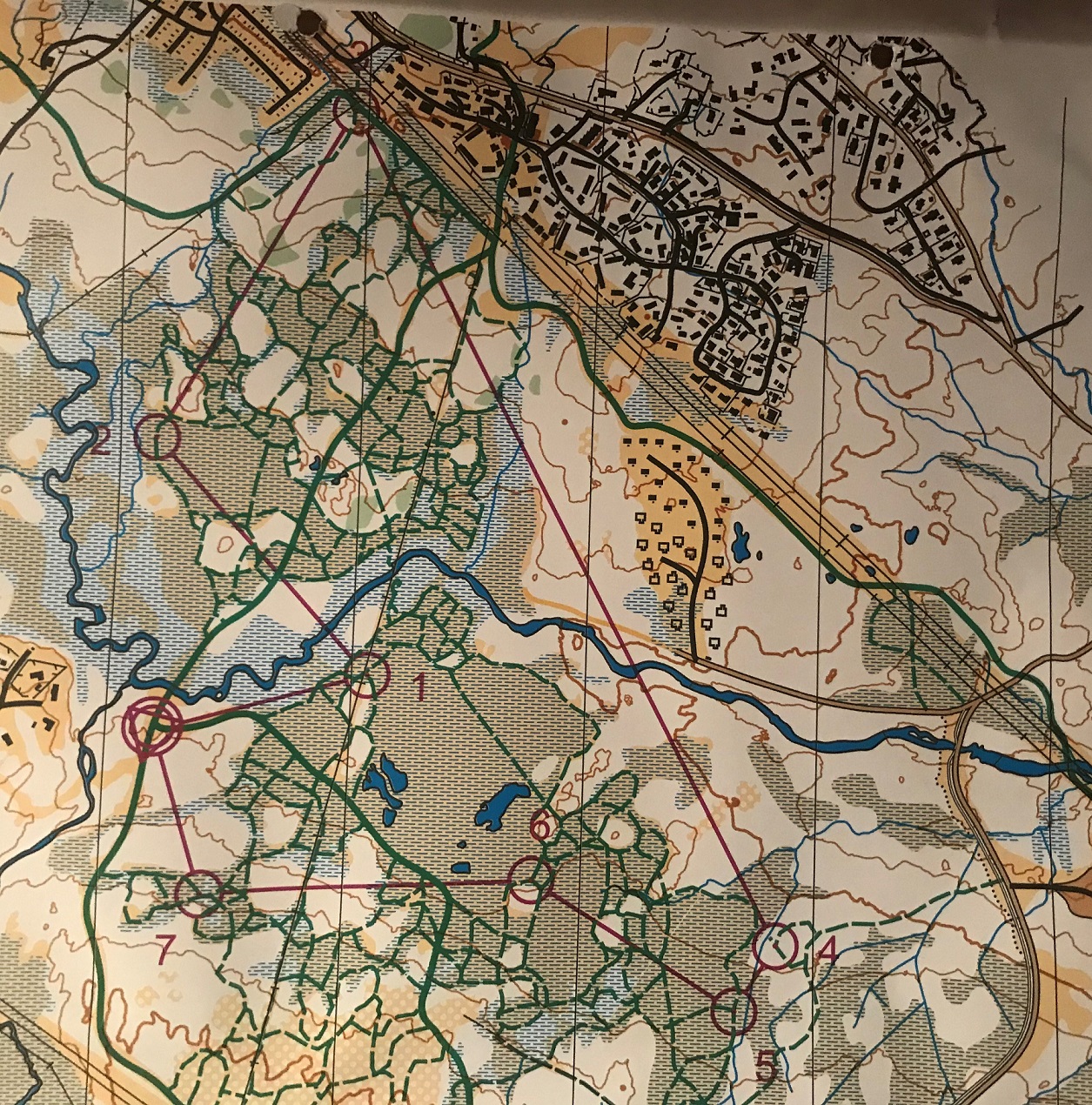 Ski-o sprint B (2019-11-24)