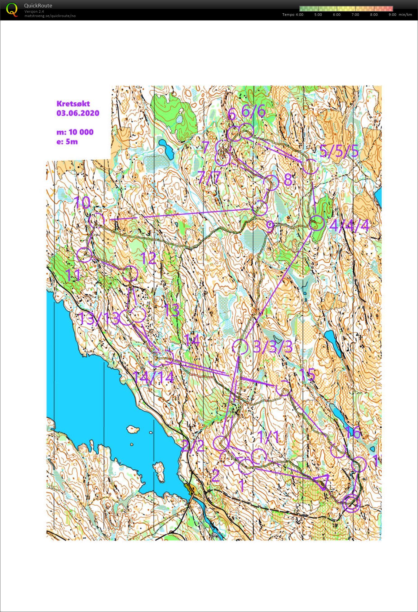 AOOK stafettøkt (03.06.2020)