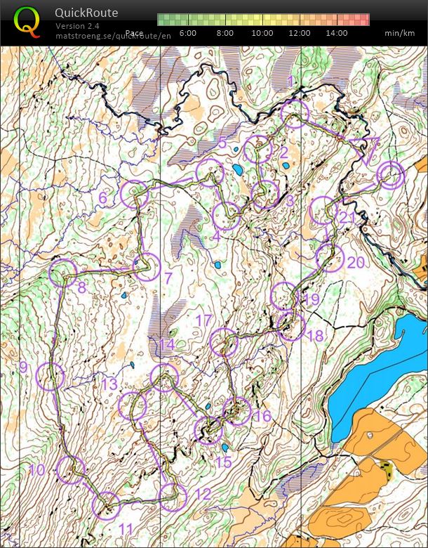 MapAnt mellom - Milskiftåsen  (06/11/2020)