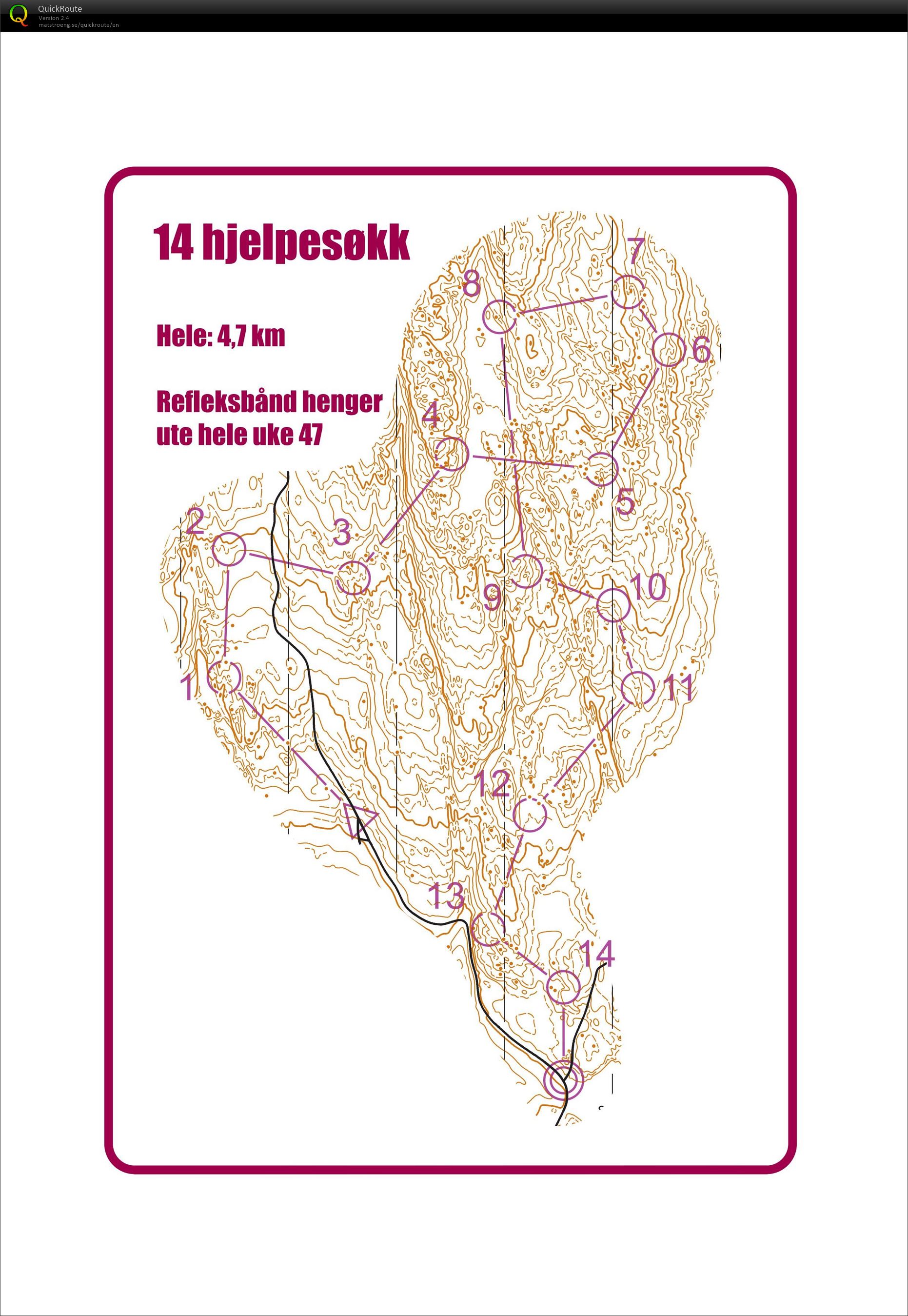 14 hjelpesøkk - natt (19.11.2020)