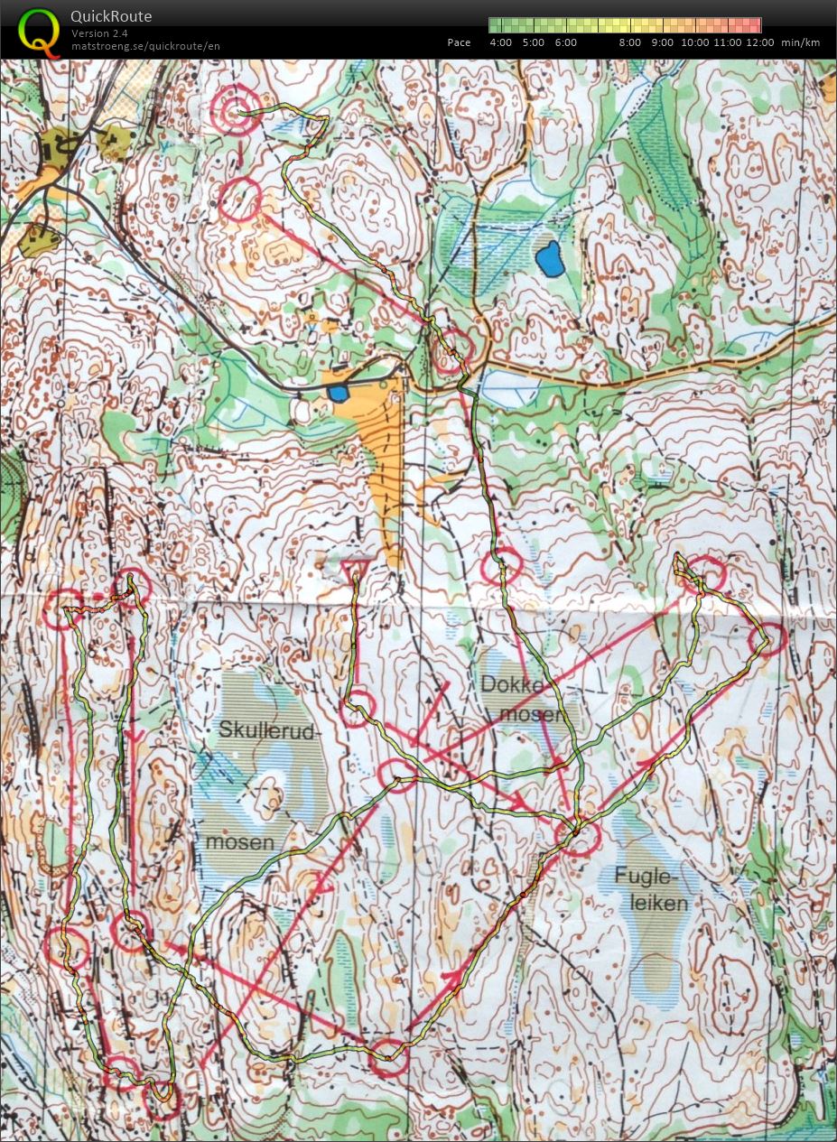 Søndagsmorgen på Skullerud (23-03-2014)