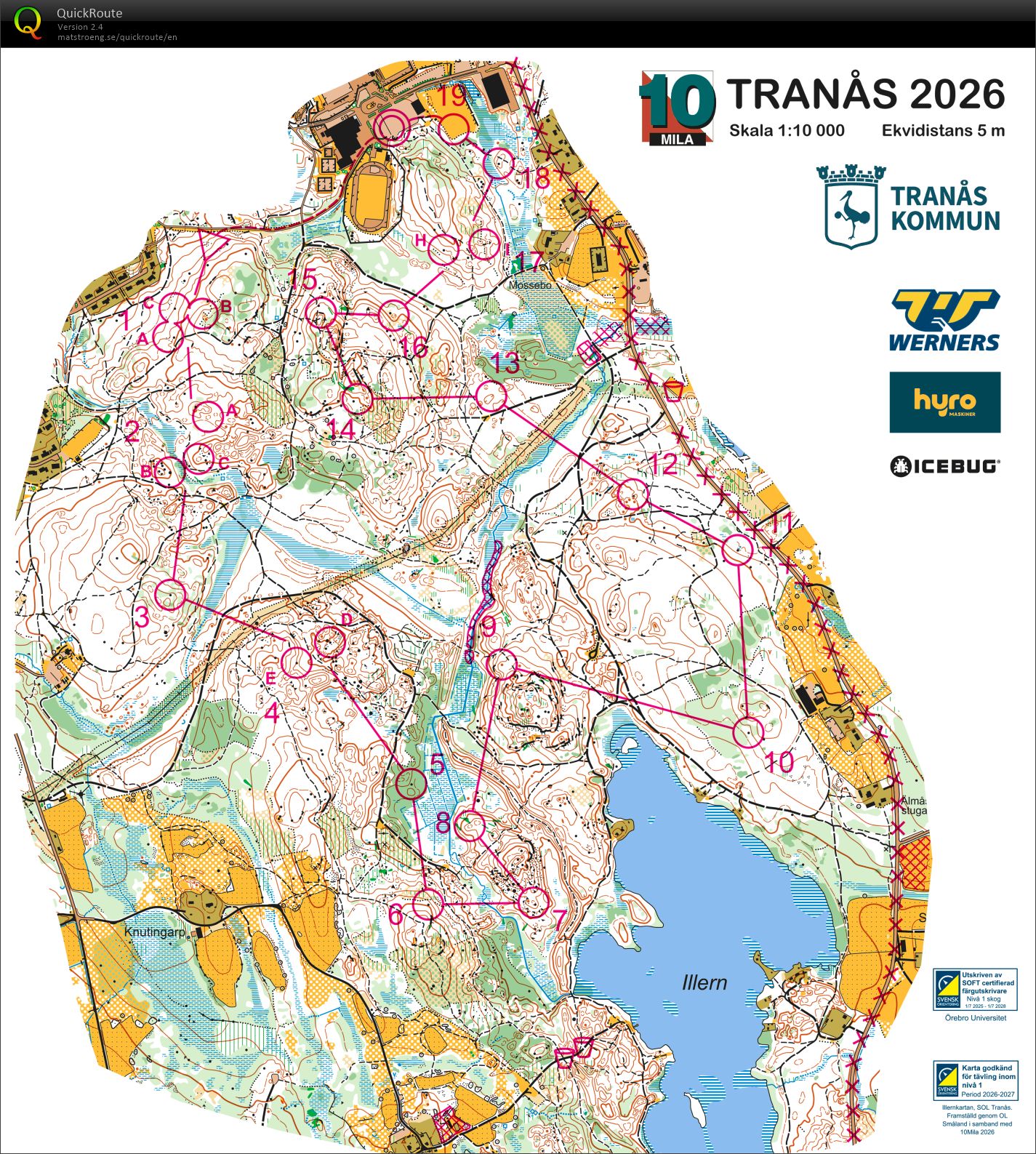 Tiomila 2026: 6. etappe på NSK 2 (03.05.2026)