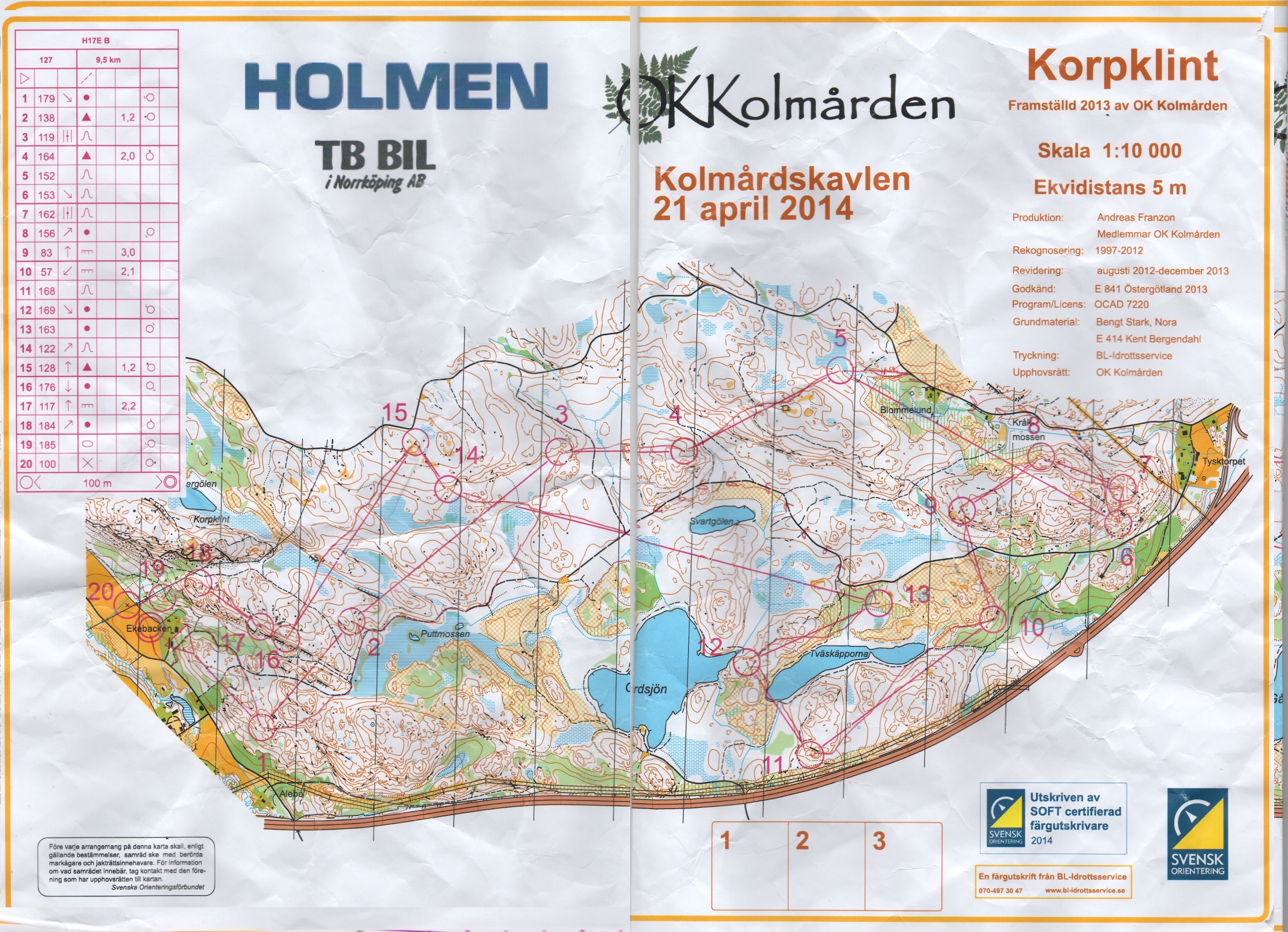 Kolmårdskavlen (21.04.2014)