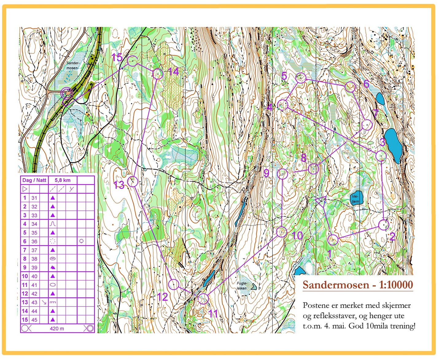 10mila trening (23.04.2014)