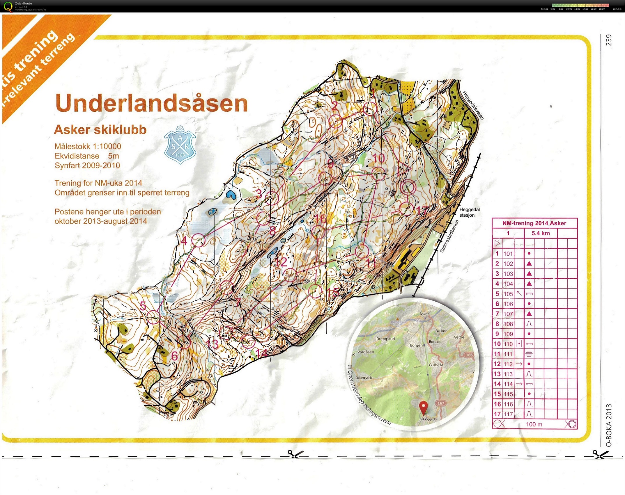 NM-trening (16.05.2014)