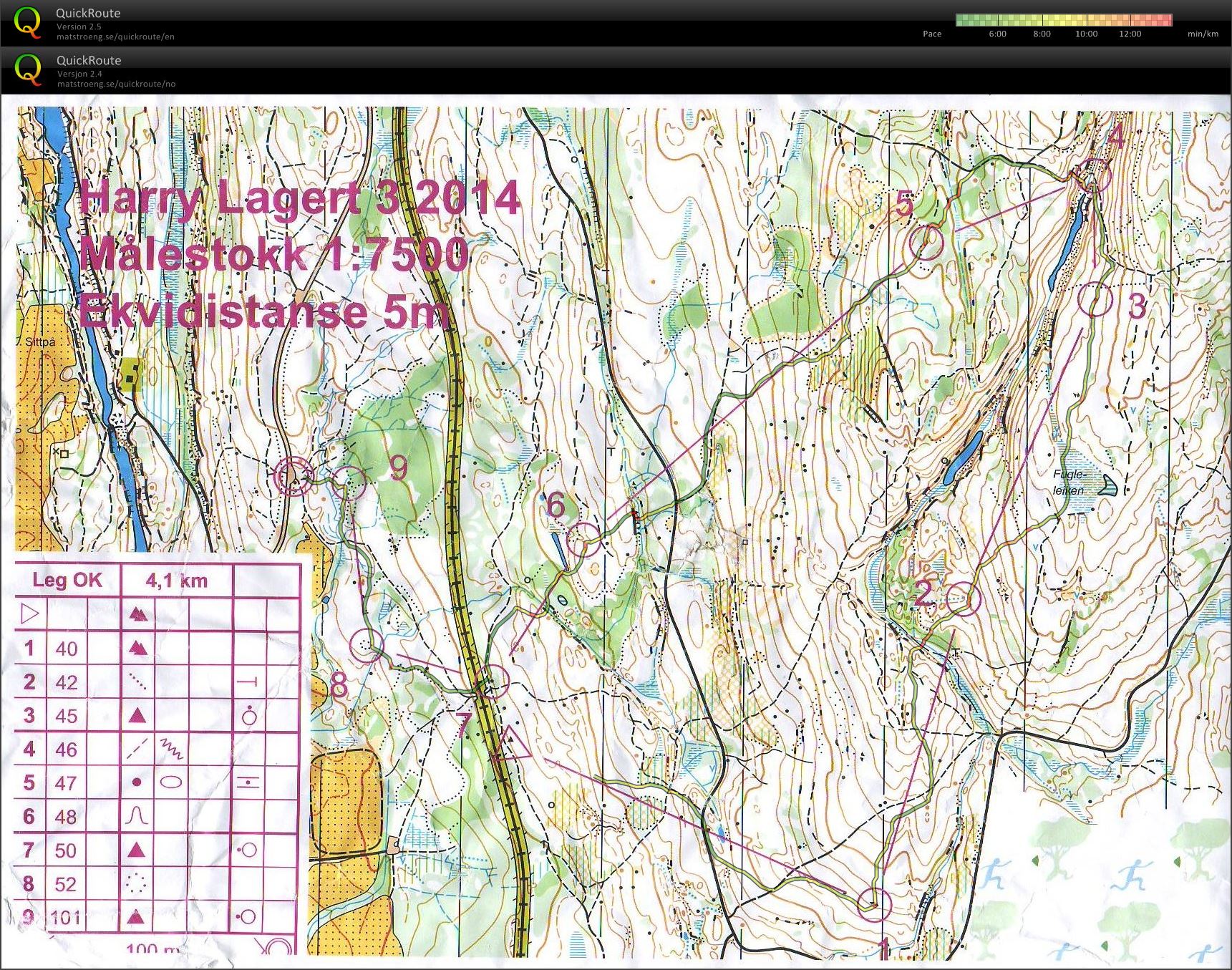 Harry Lagert Løp 3 (15-10-2014)