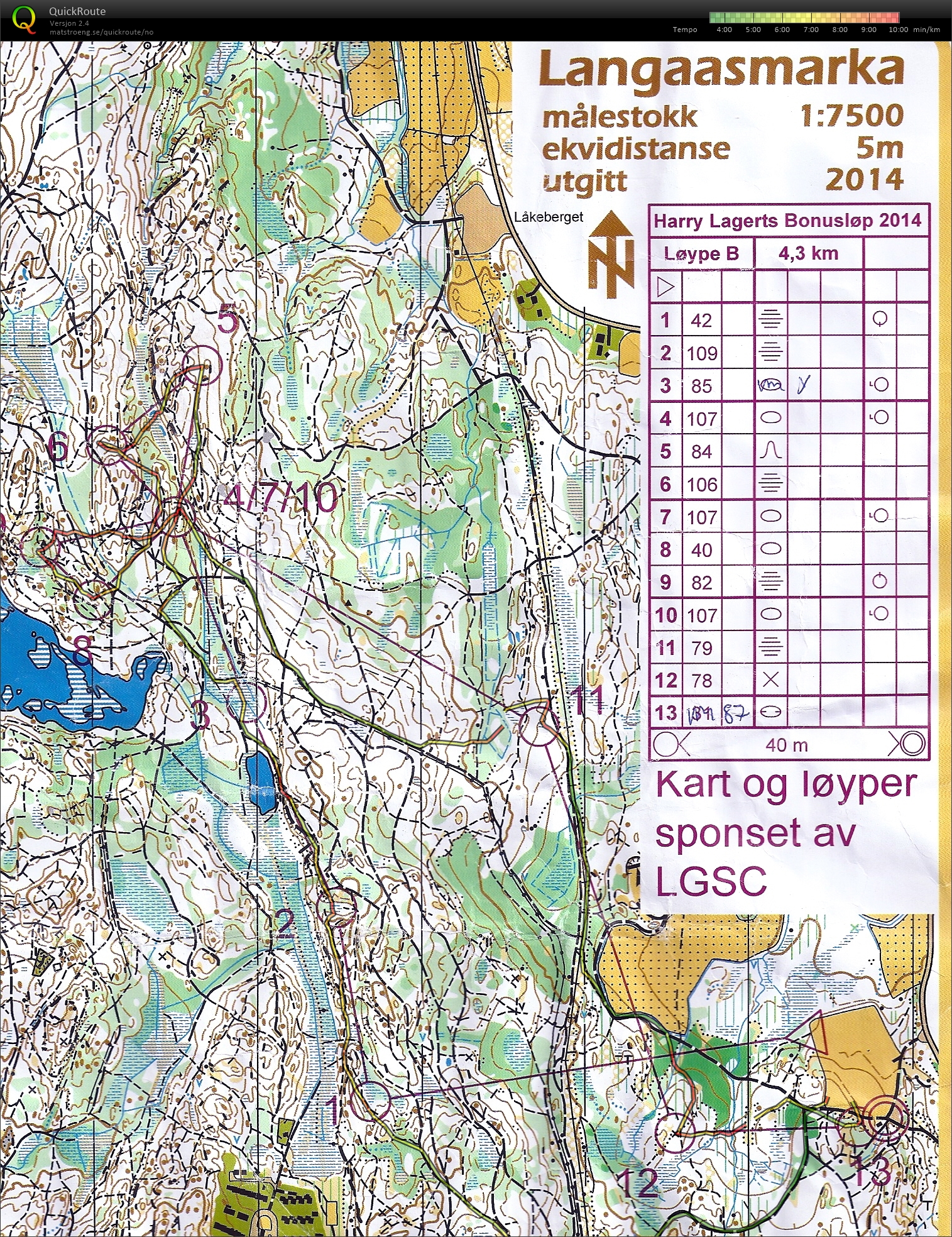  Harry Lagert Bonusløp (2014-10-23)