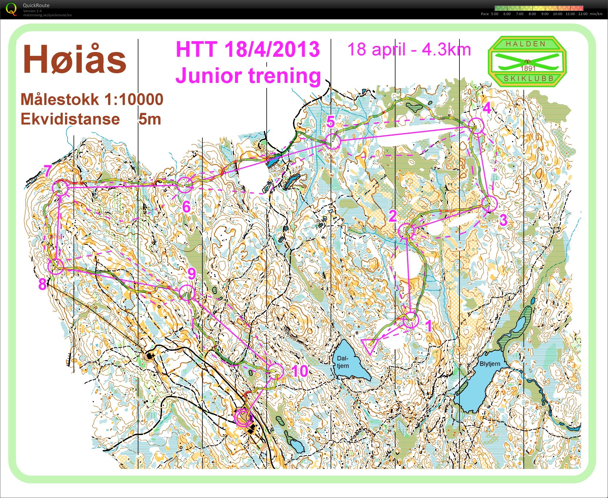 Høiås junior Trening (18.04.2013)