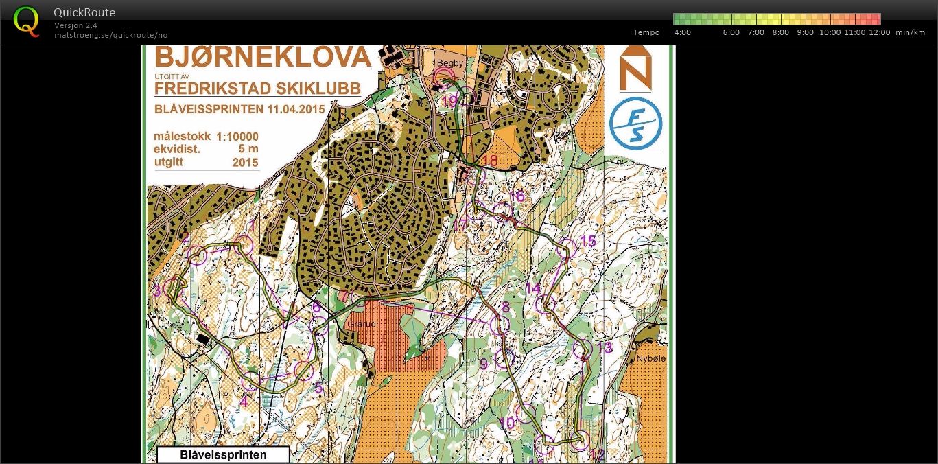 Blåveissprinten (11.04.2015)
