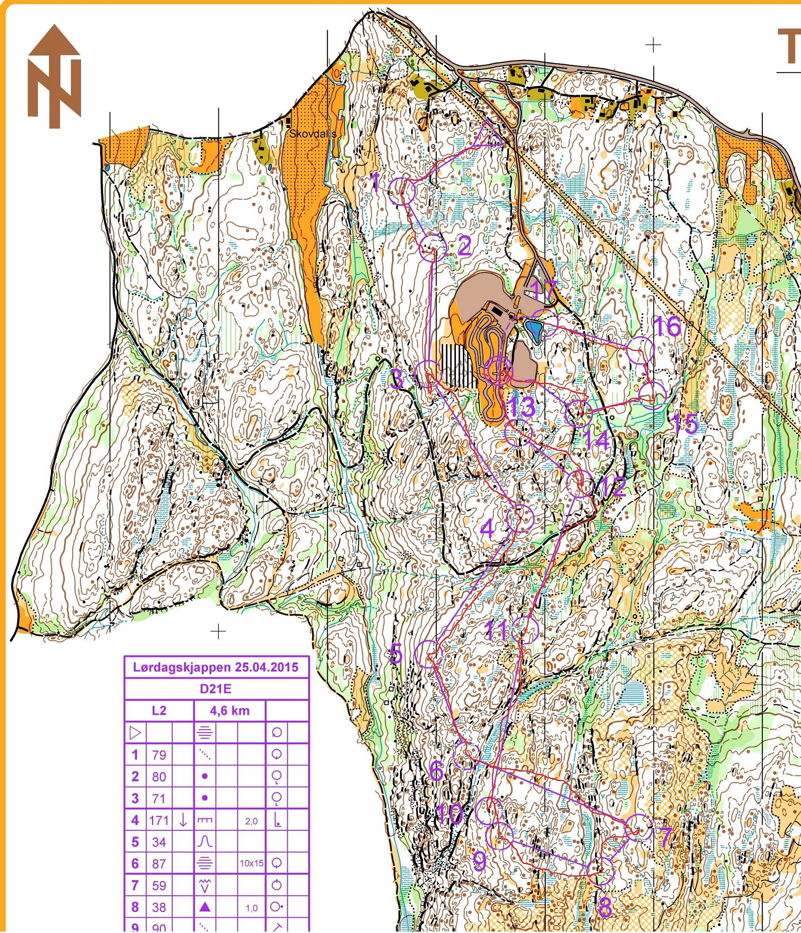 NC 2 Lørdagskjappen (25/04/2015)