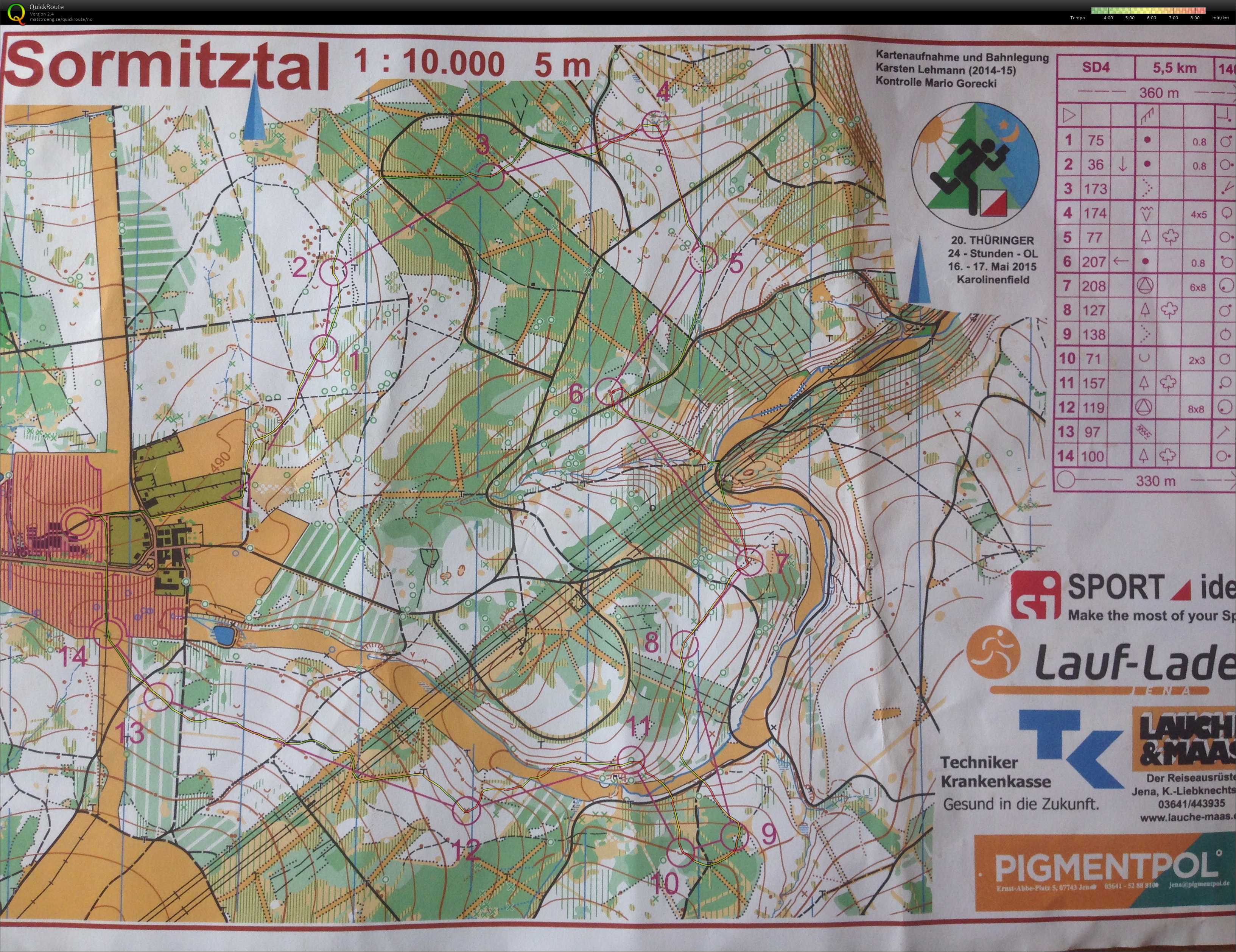 24h-OL Thüringen SD4 (21.05.2015)