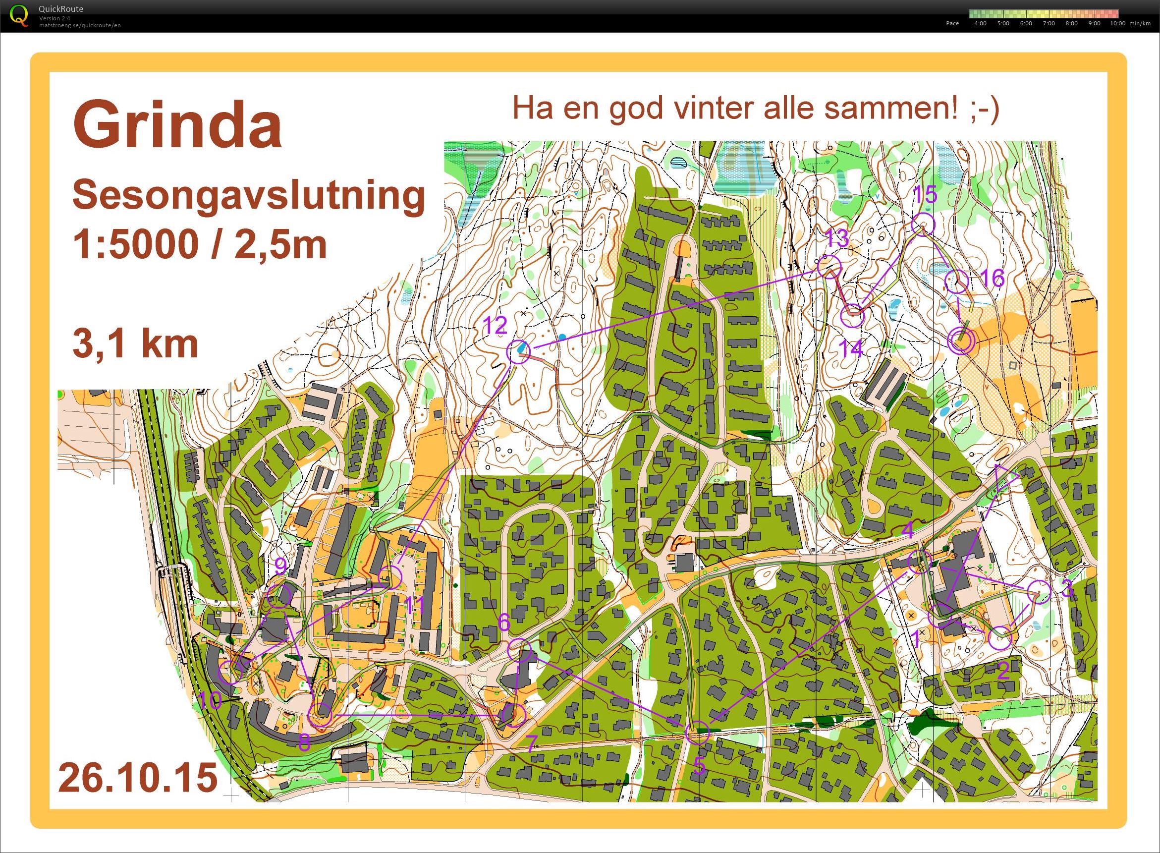 Sprinttrening Grinda (26-10-2015)