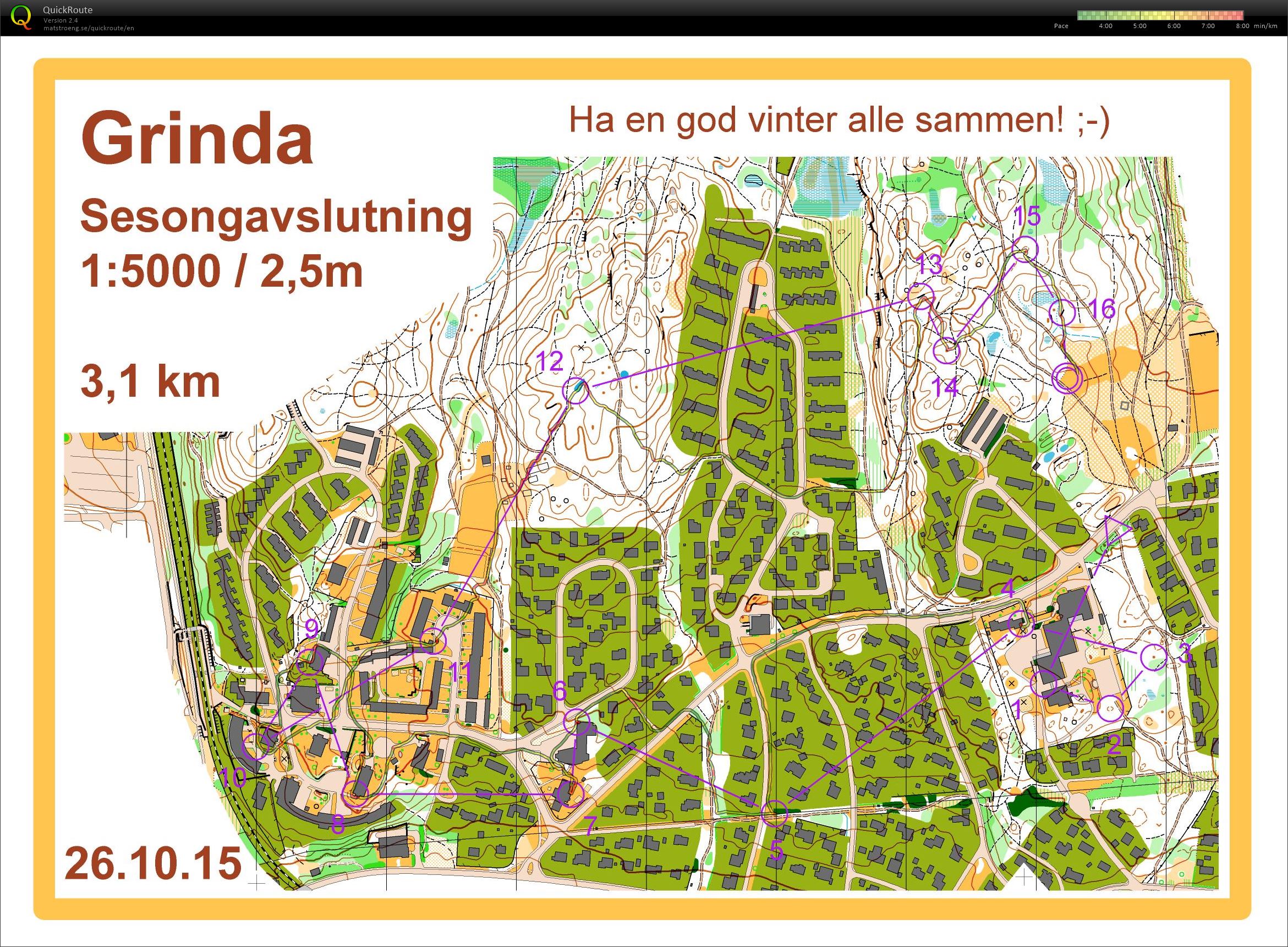 Sprinttrening Grinda (26.10.2015)