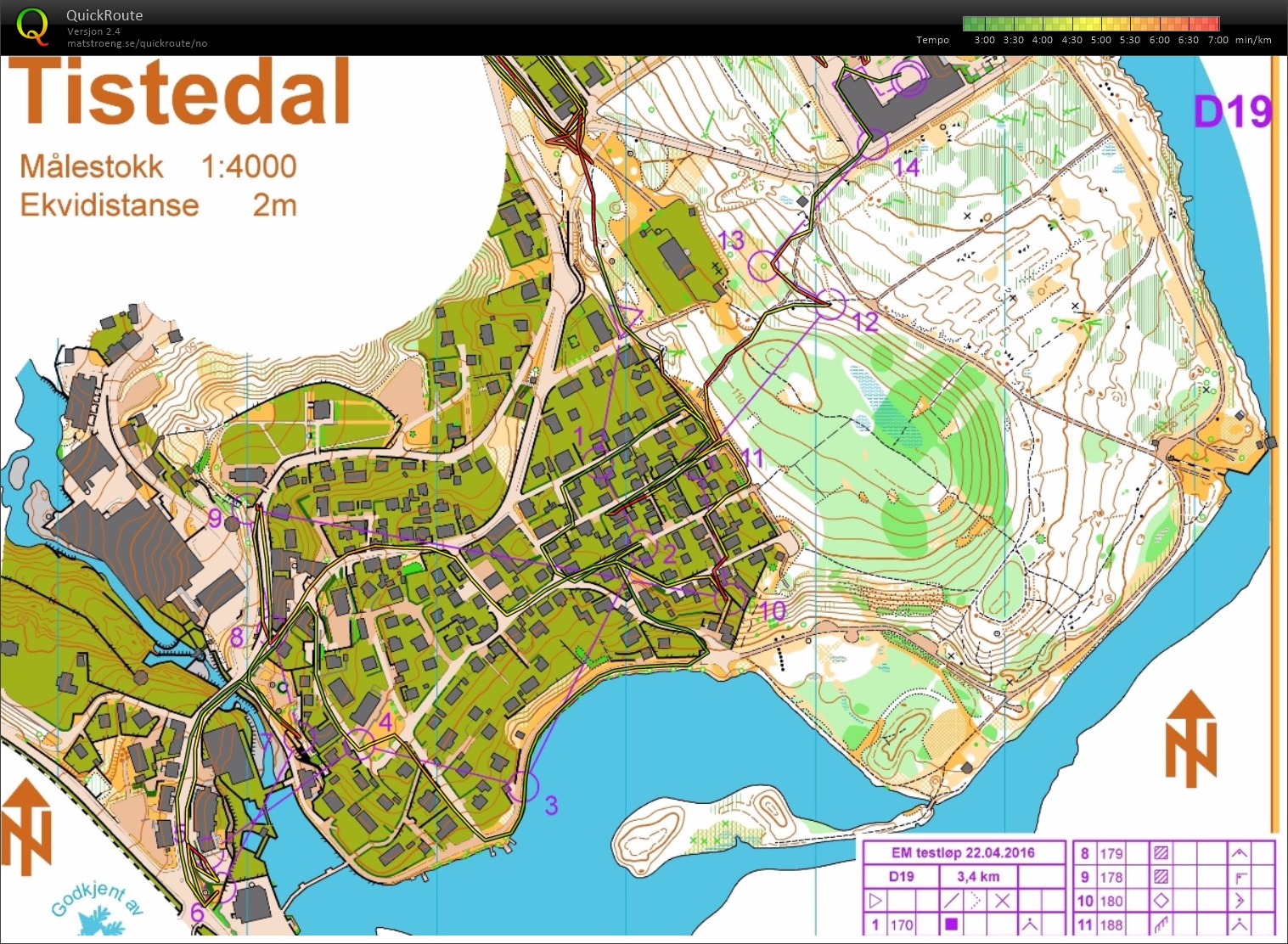 EM-uttaksløp sprint (22.04.2016)