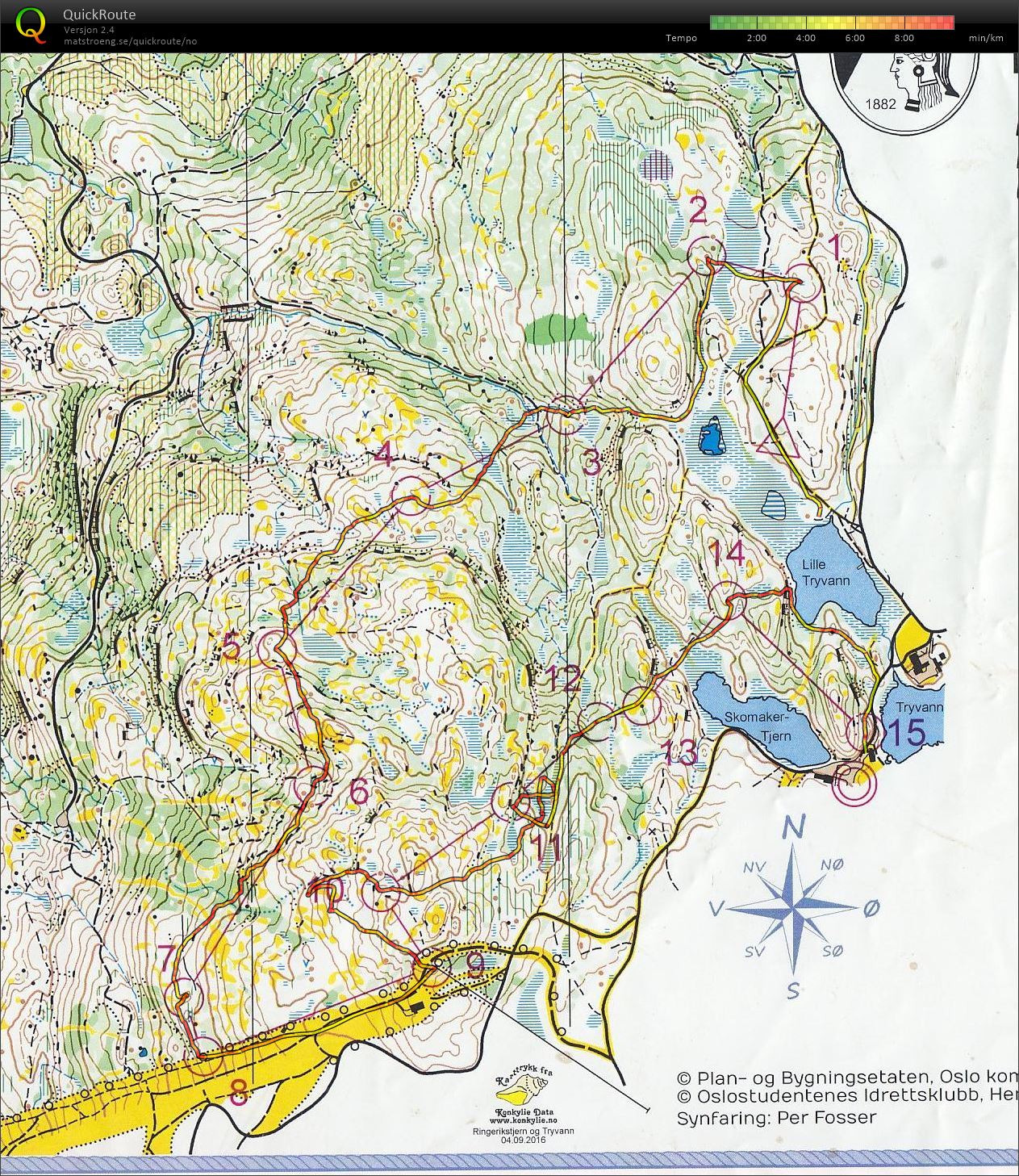 KM mellom Tyrvann (2016-09-04)