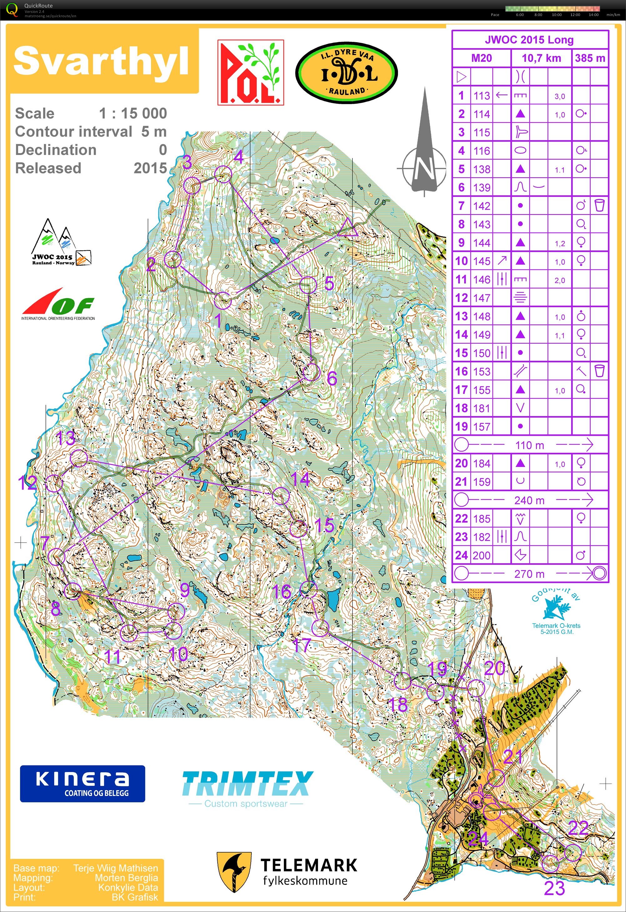 JWOC long run through (2015-07-11)