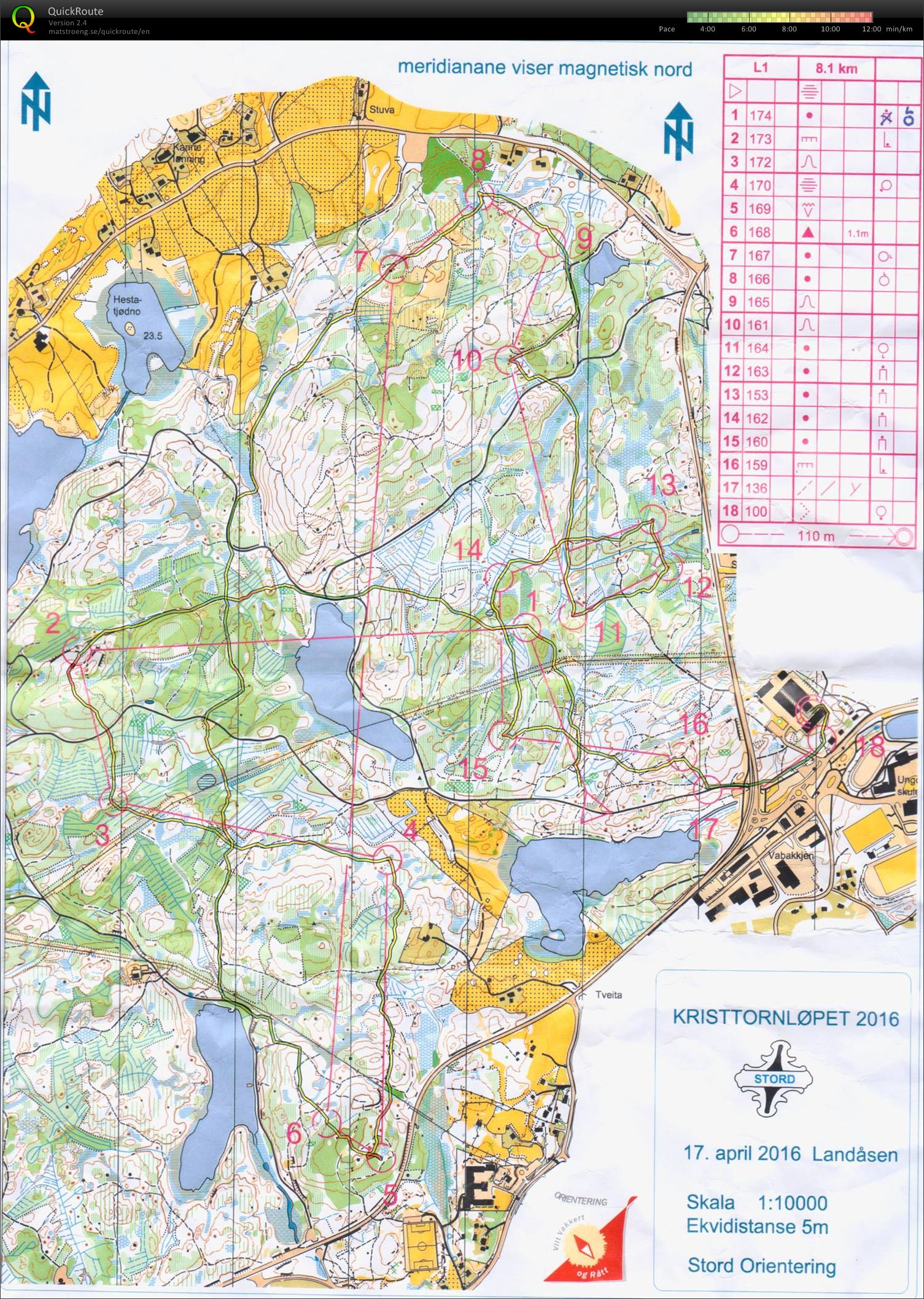Kristornlopet (17.04.2016)