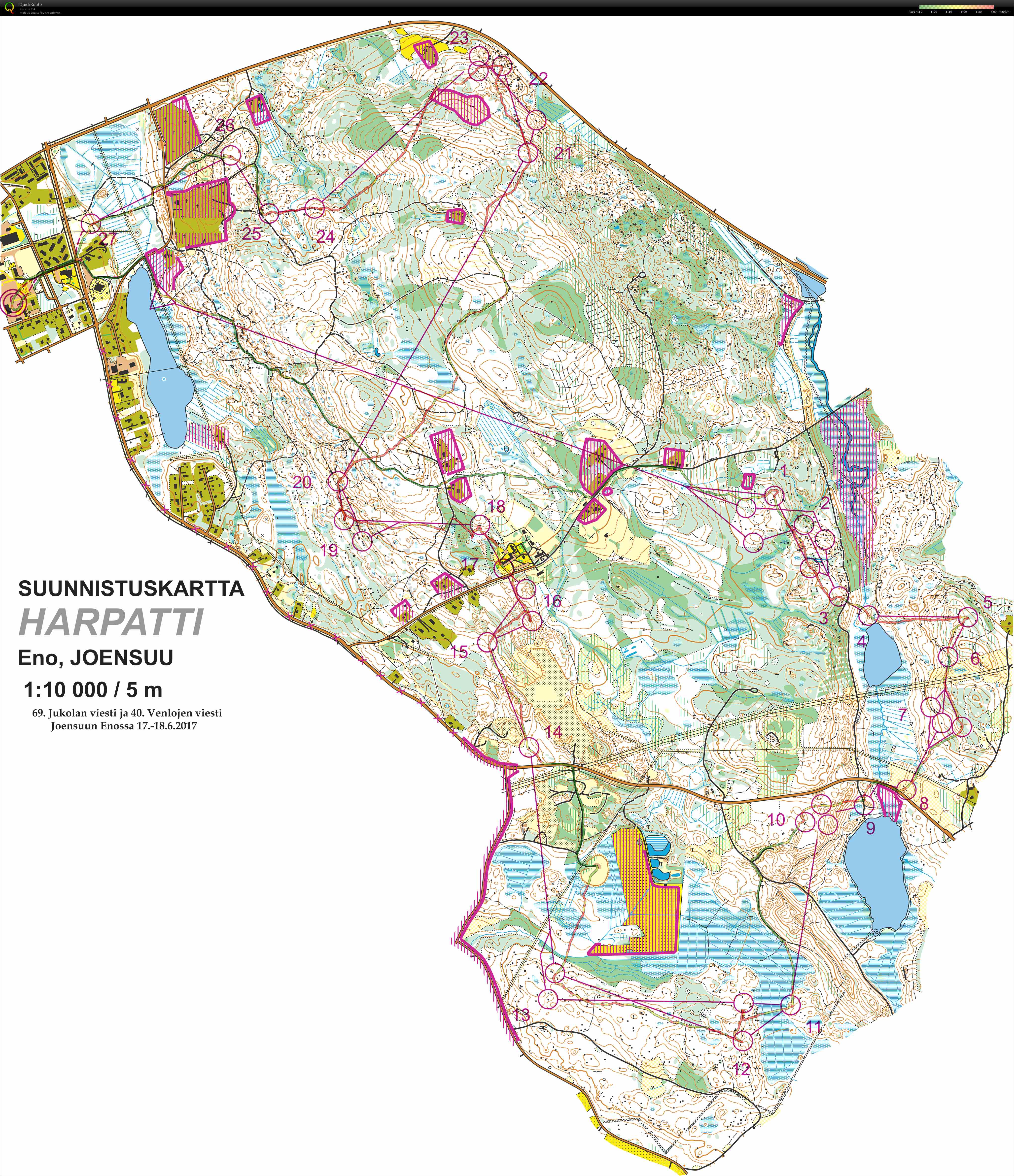 Jukola 2. etappe (18.06.2017)