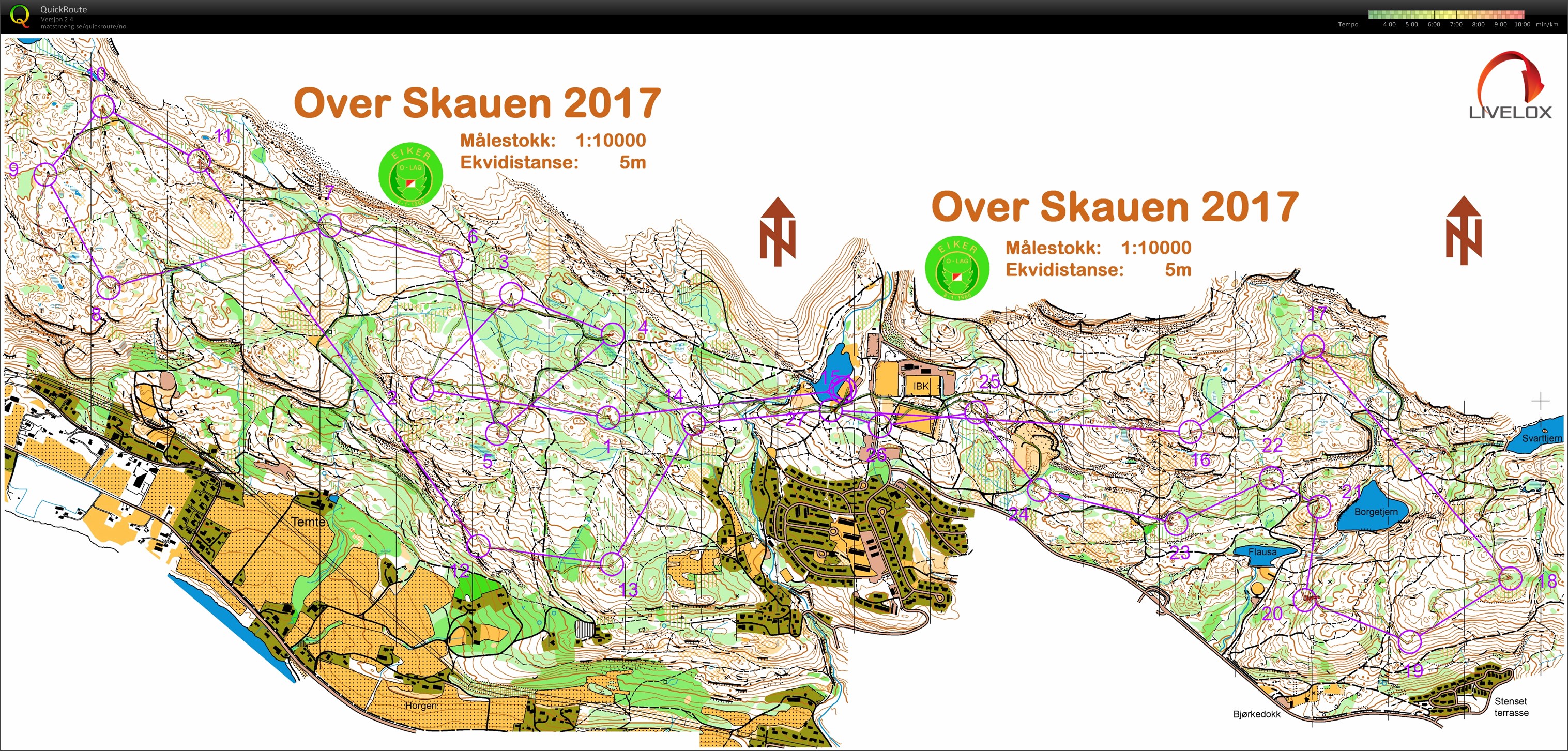 Over Skauen - Eiker (16.09.2017)