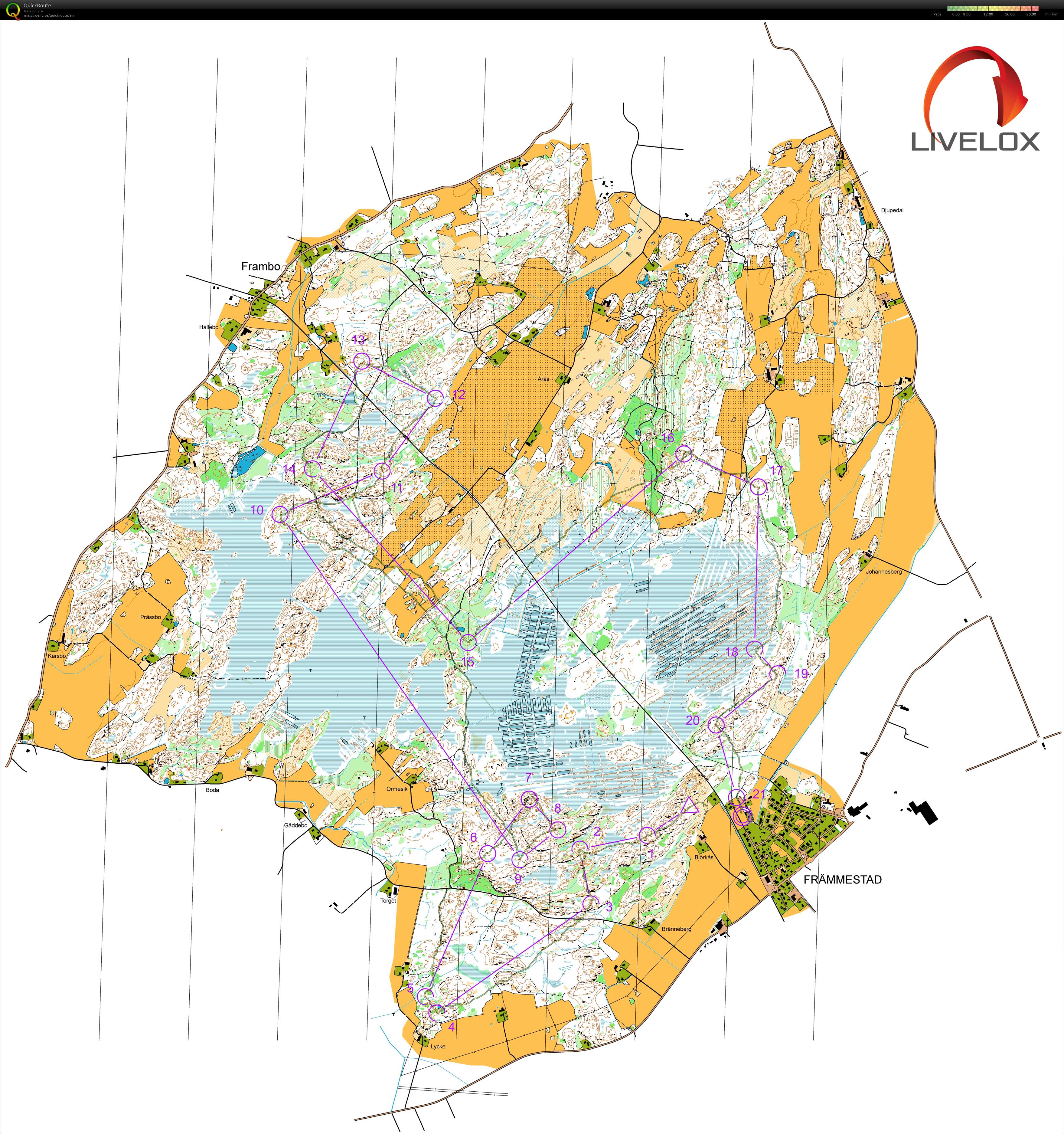 Ojetrampen, rolig langtur (31.03.2018)