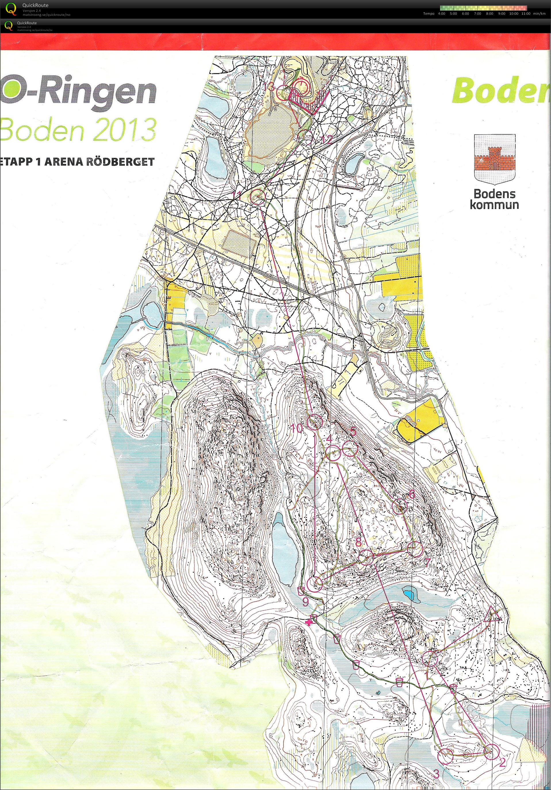 O-ringen etp 1 - H21 Kort (21.07.2013)