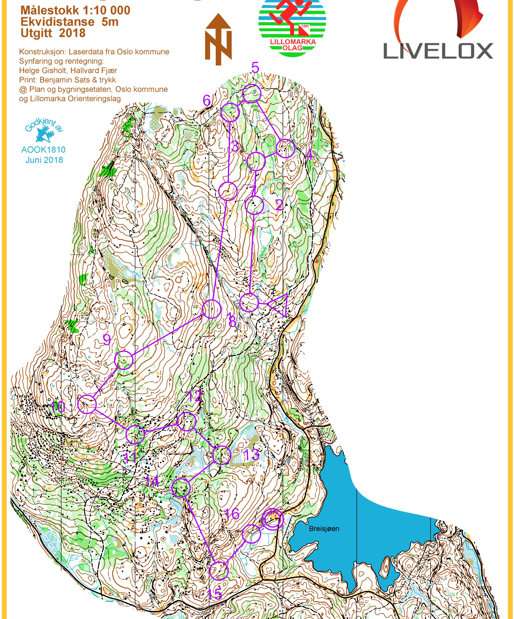 Gromløpet - KM mellom (09/06/2018)
