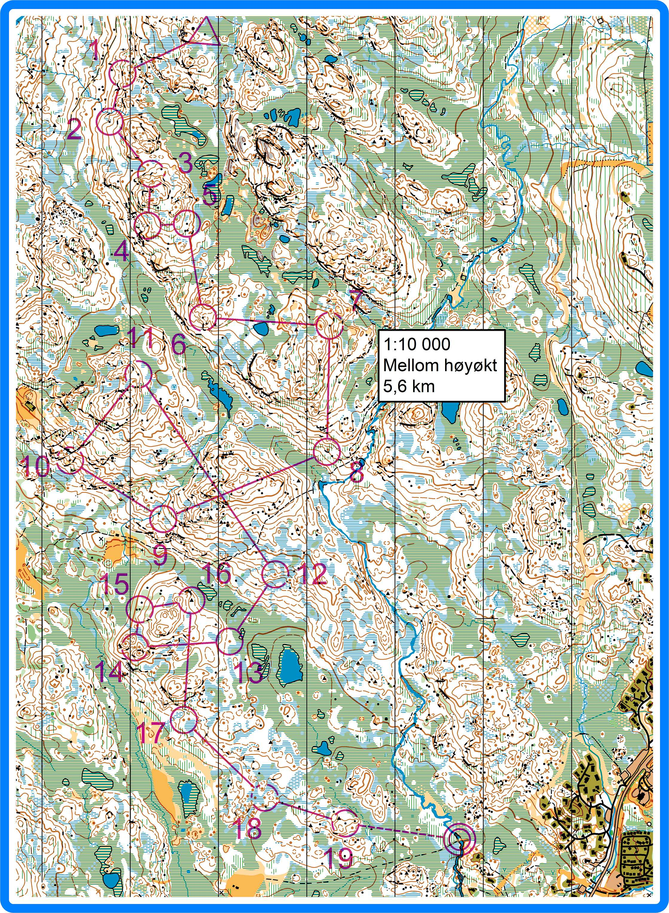 Camp Rauland samlingsmesterskap (12-07-2018)
