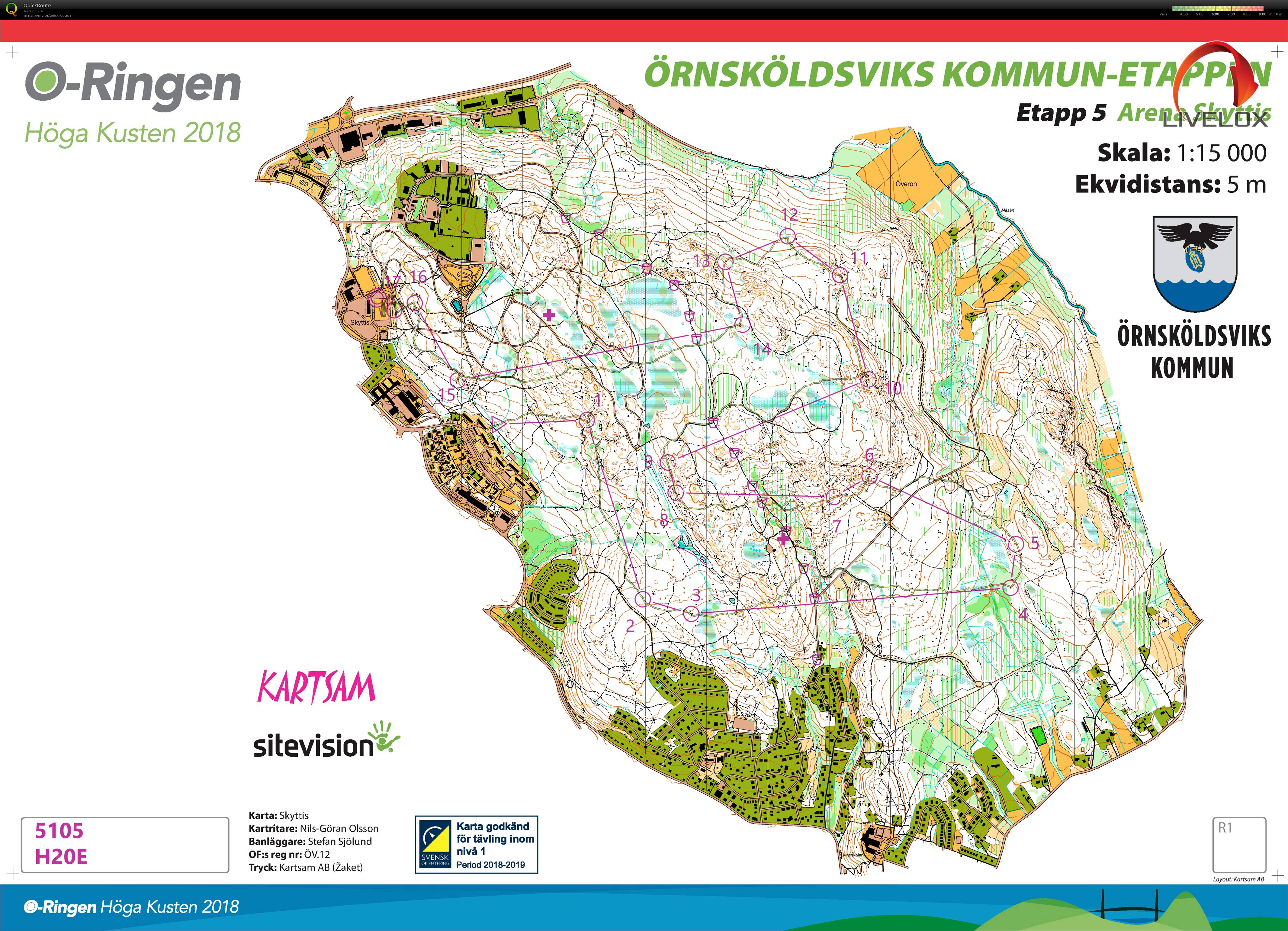 O-ringen etappe 5 (27.07.2018)