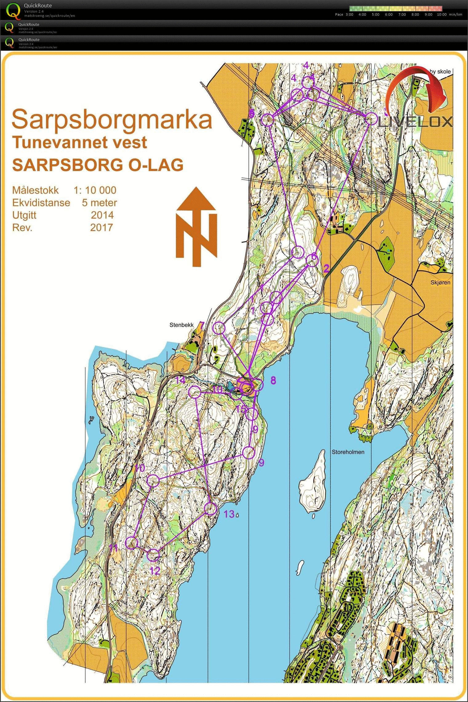 KM stafett 2018 - 3. etappe (27.08.2018)